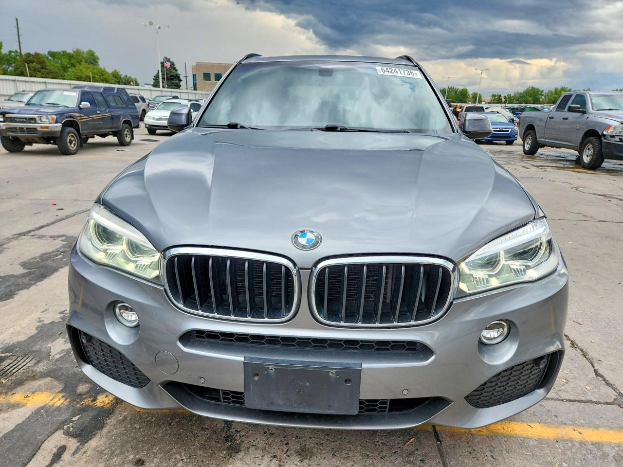2014 Bmw X5 Xdrive35i Серый vin: 5UXKR0C54E0K52037