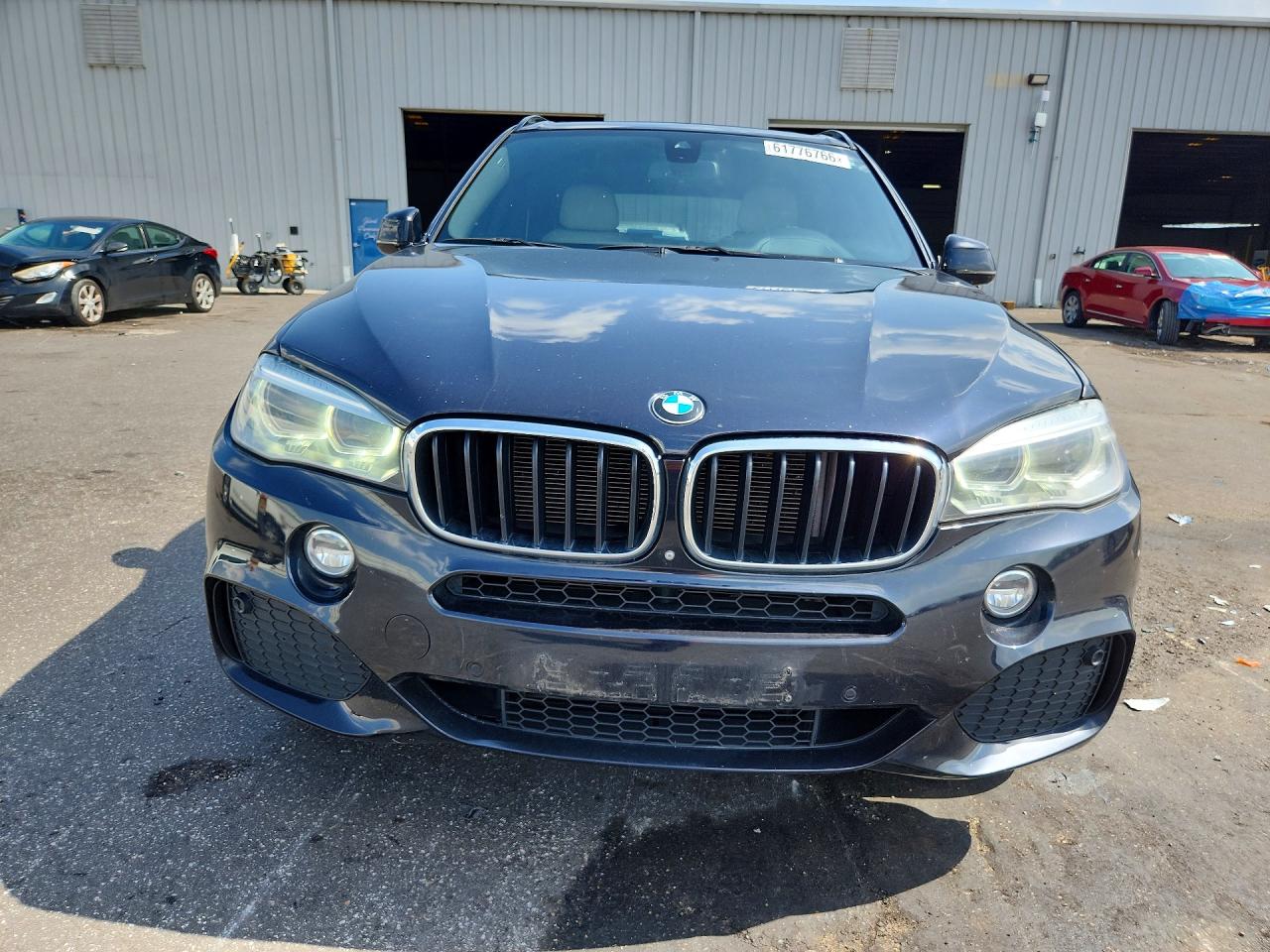 2015 Bmw X5 Xdrive35i Blue vin: 5UXKR0C54F0K53772