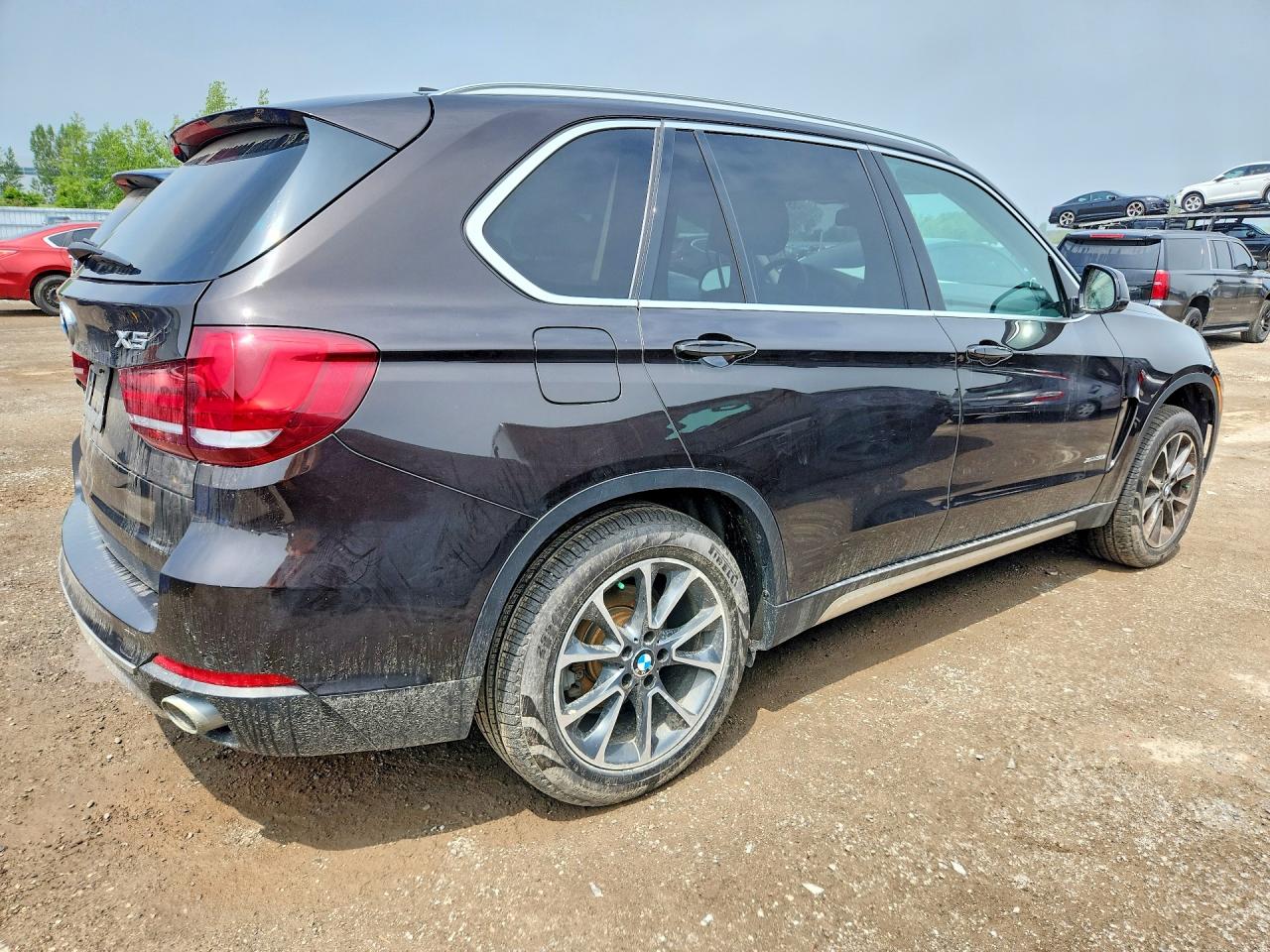 2015 Bmw X5 Xdrive35i Black vin: 5UXKR0C54F0K58812