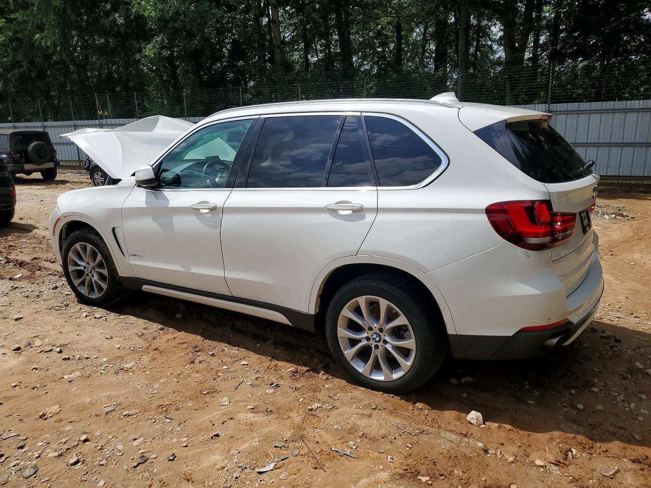 2015 Bmw X5 Xdrive35i White vin: 5UXKR0C54F0K60916