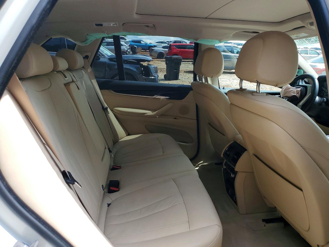 2015 Bmw X5 Xdrive35i White vin: 5UXKR0C54F0K60916