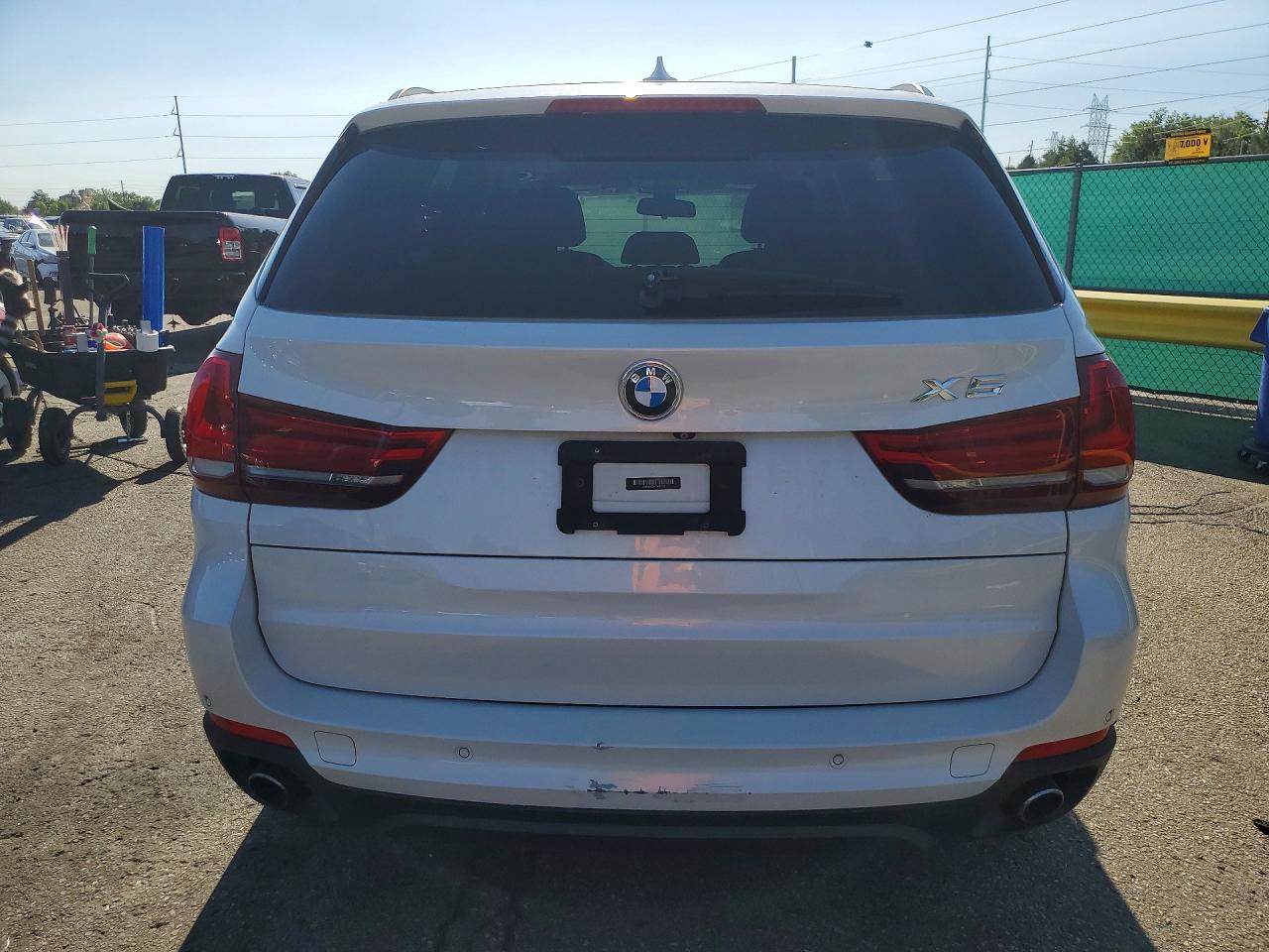 2015 Bmw X5 Xdrive35i White vin: 5UXKR0C54F0K61127