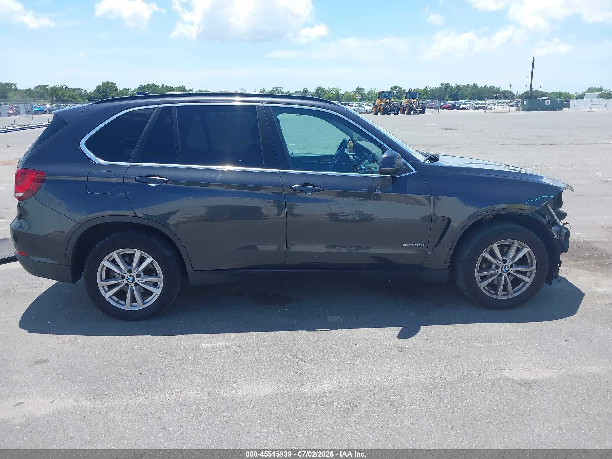 2015 Bmw X5 Xdrive35i Gray vin: 5UXKR0C54F0K65209