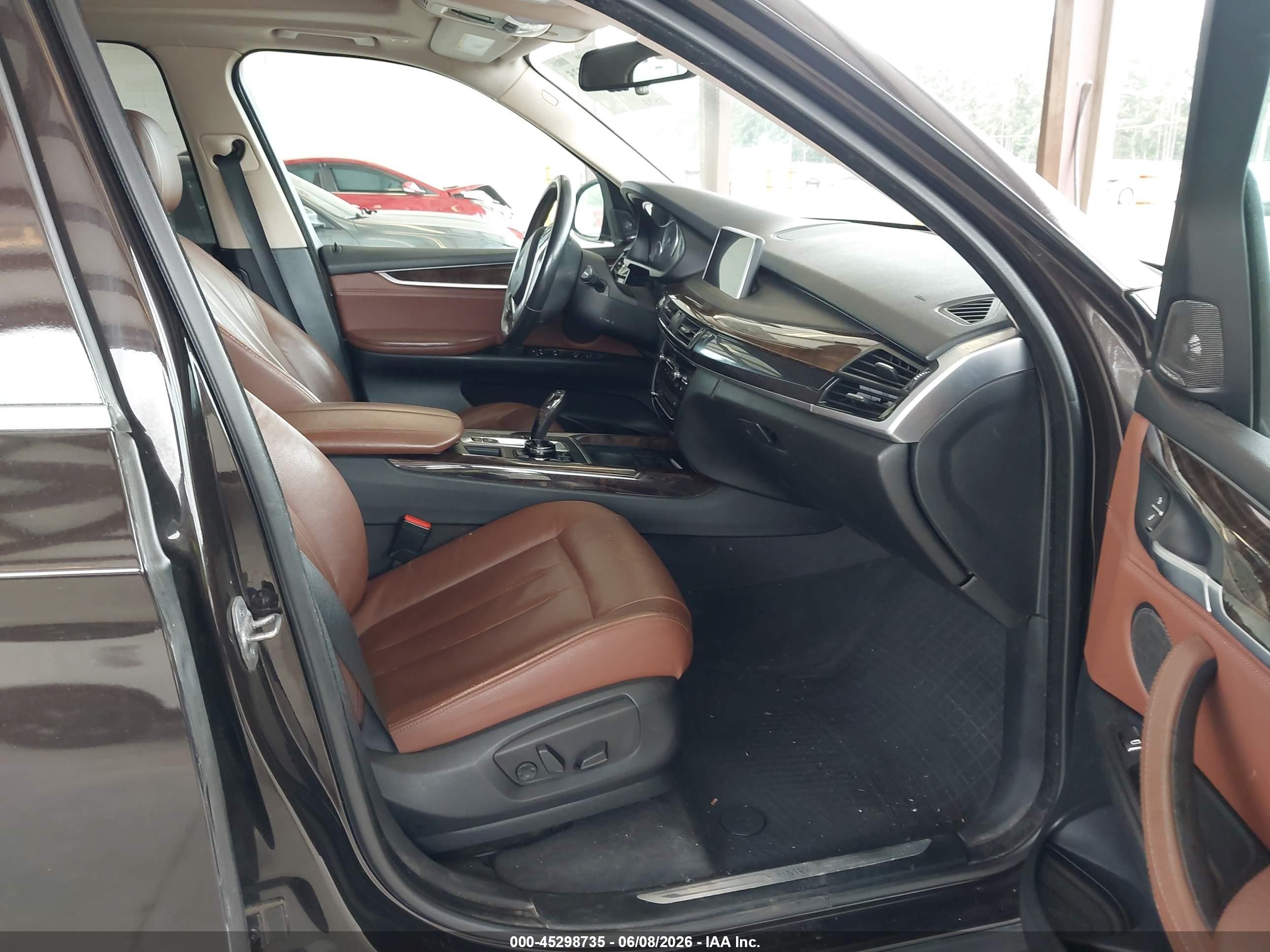 2015 Bmw X5 Xdrive35i Brown vin: 5UXKR0C54F0P00987