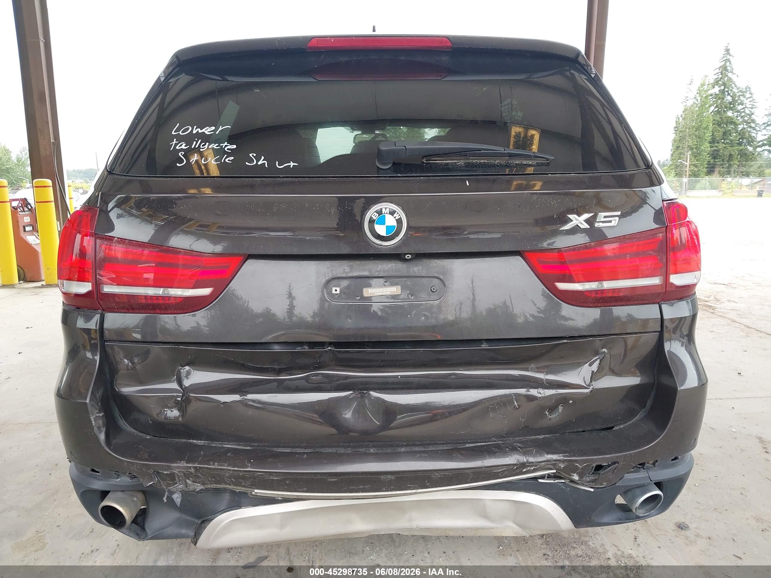 2015 Bmw X5 Xdrive35i Brown vin: 5UXKR0C54F0P00987