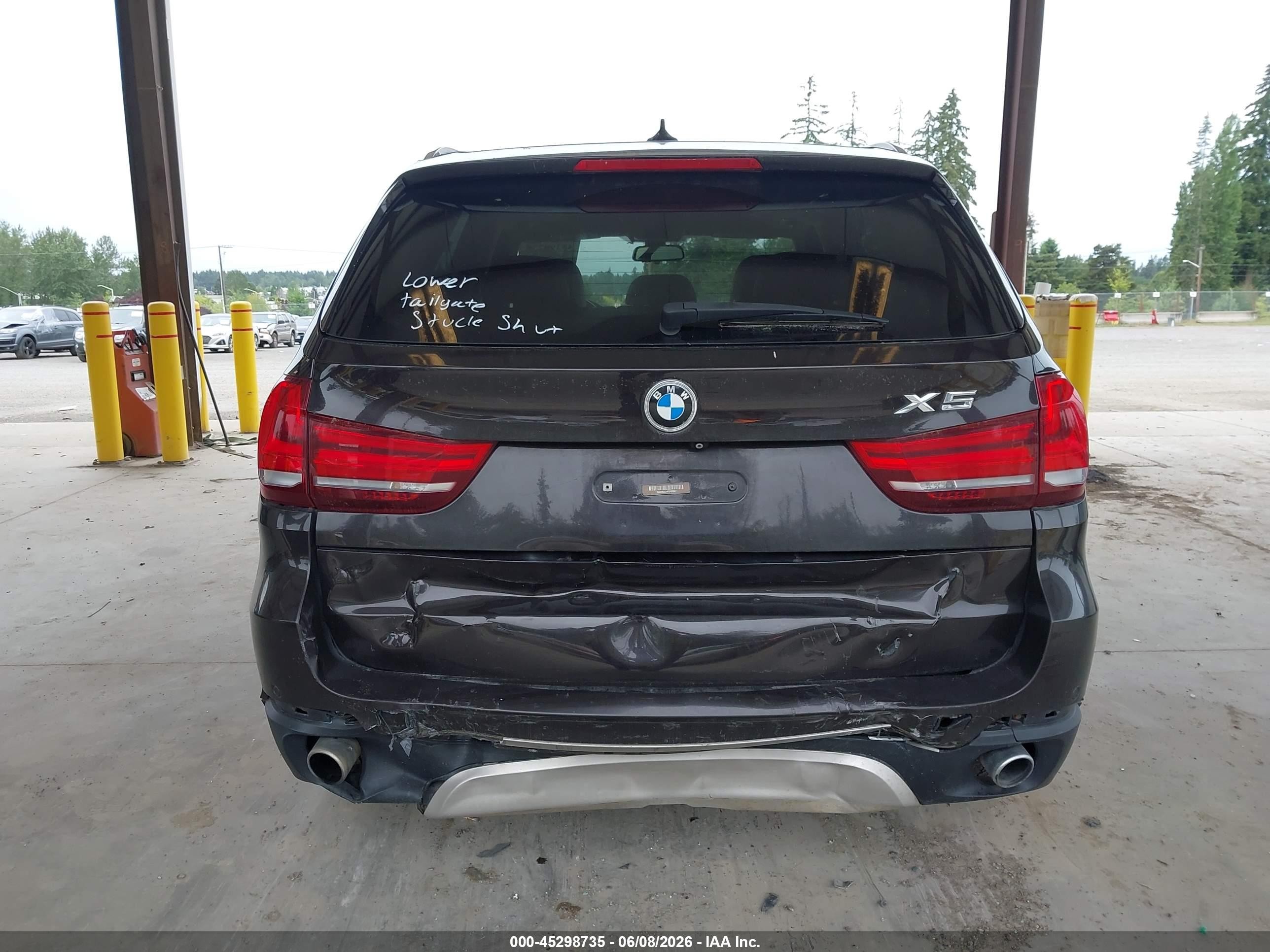 2015 Bmw X5 Xdrive35i Brown vin: 5UXKR0C54F0P00987