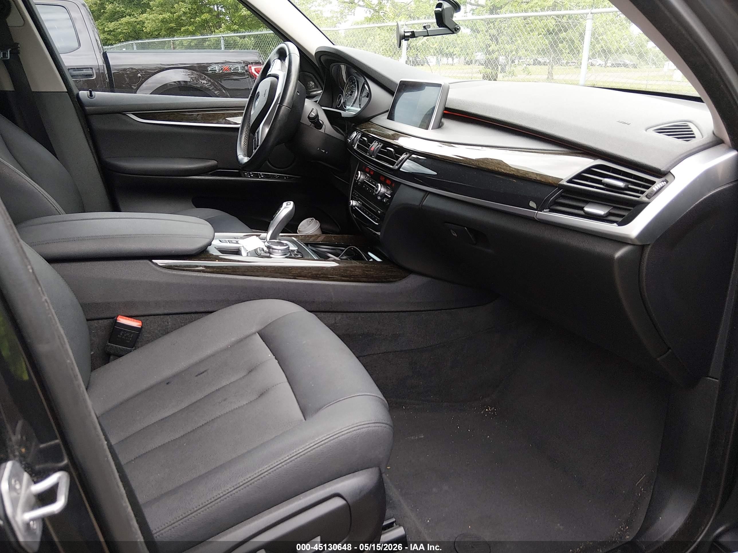 2015 Bmw X5 Xdrive35i Black vin: 5UXKR0C54F0P02481