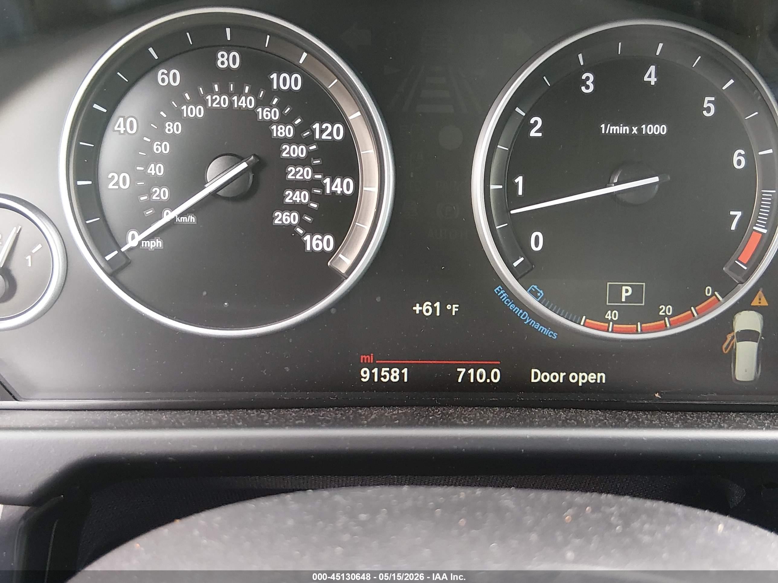 2015 Bmw X5 Xdrive35i Black vin: 5UXKR0C54F0P02481