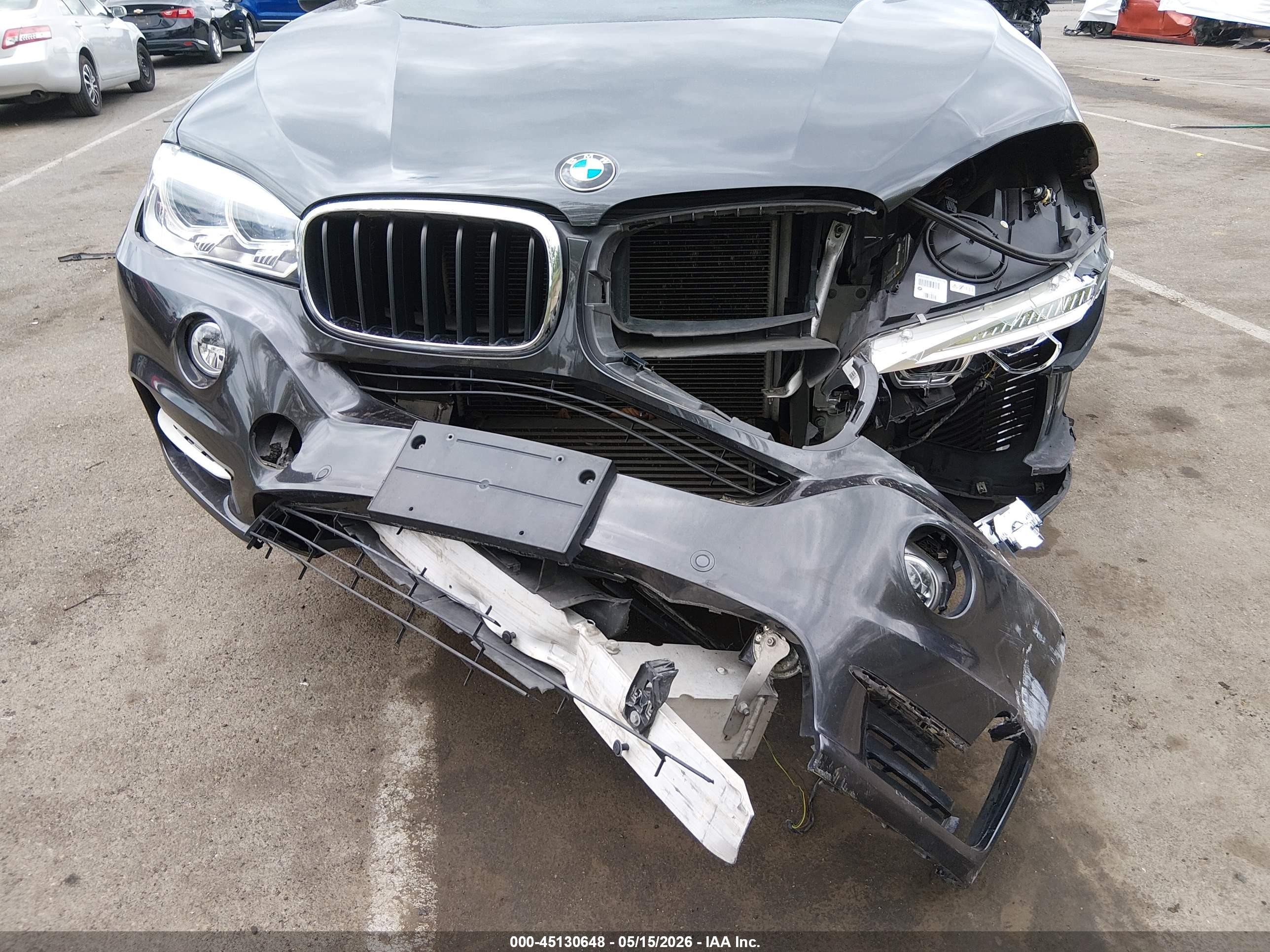 2015 Bmw X5 Xdrive35i Black vin: 5UXKR0C54F0P02481