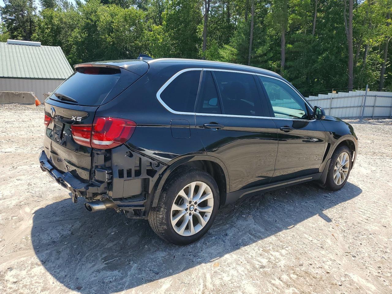2015 Bmw X5 Xdrive35i Black vin: 5UXKR0C54F0P02951