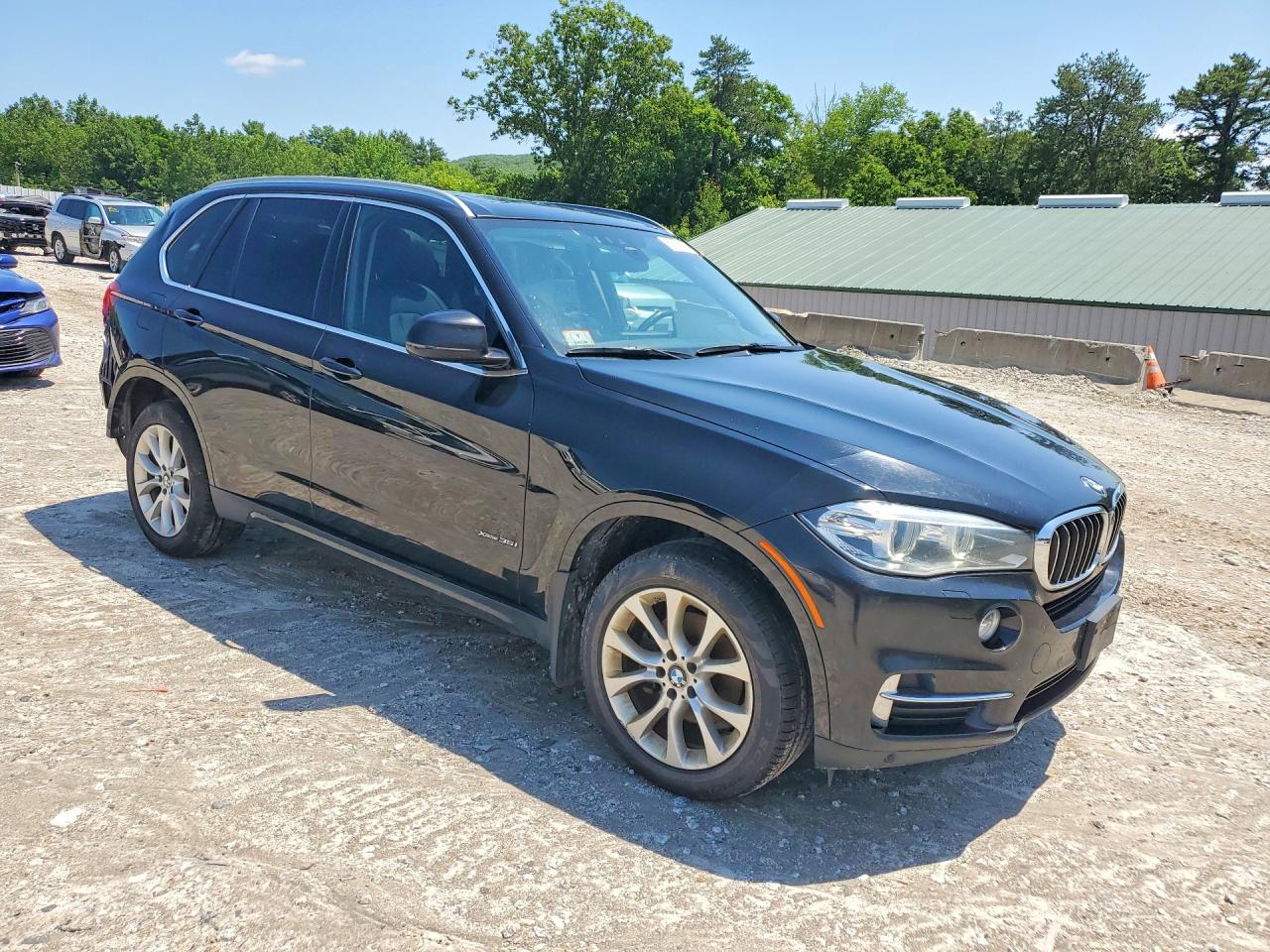2015 Bmw X5 Xdrive35i Black vin: 5UXKR0C54F0P02951