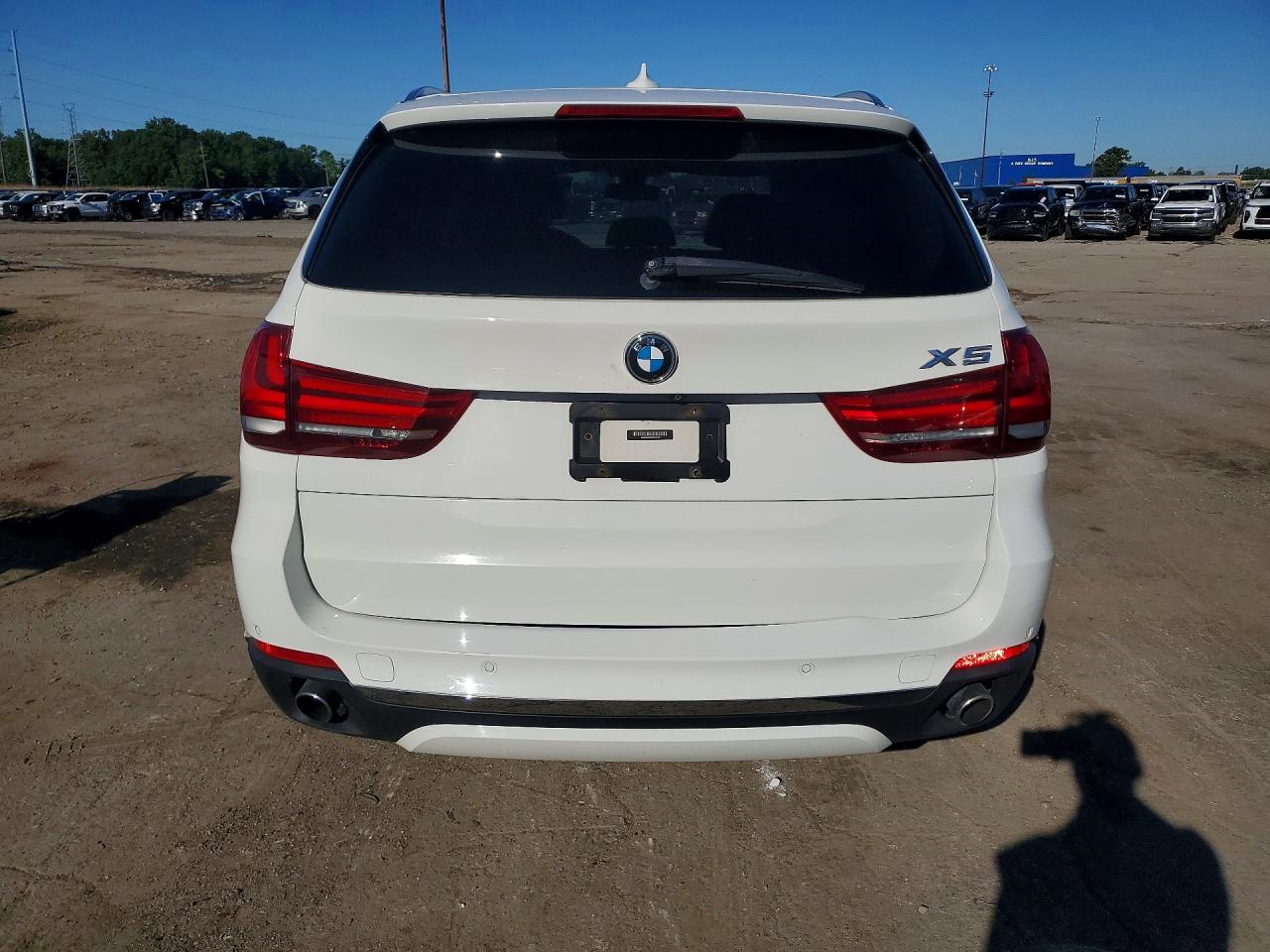 2015 Bmw X5 Xdrive35i White vin: 5UXKR0C54F0P10709