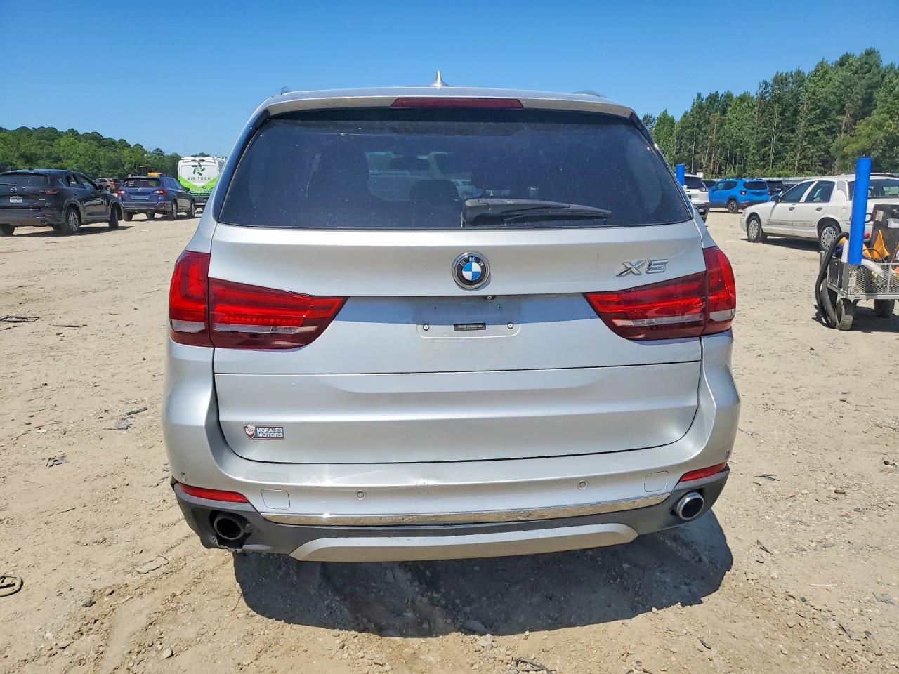 2015 Bmw X5 Xdrive35i Silver vin: 5UXKR0C54F0P14193
