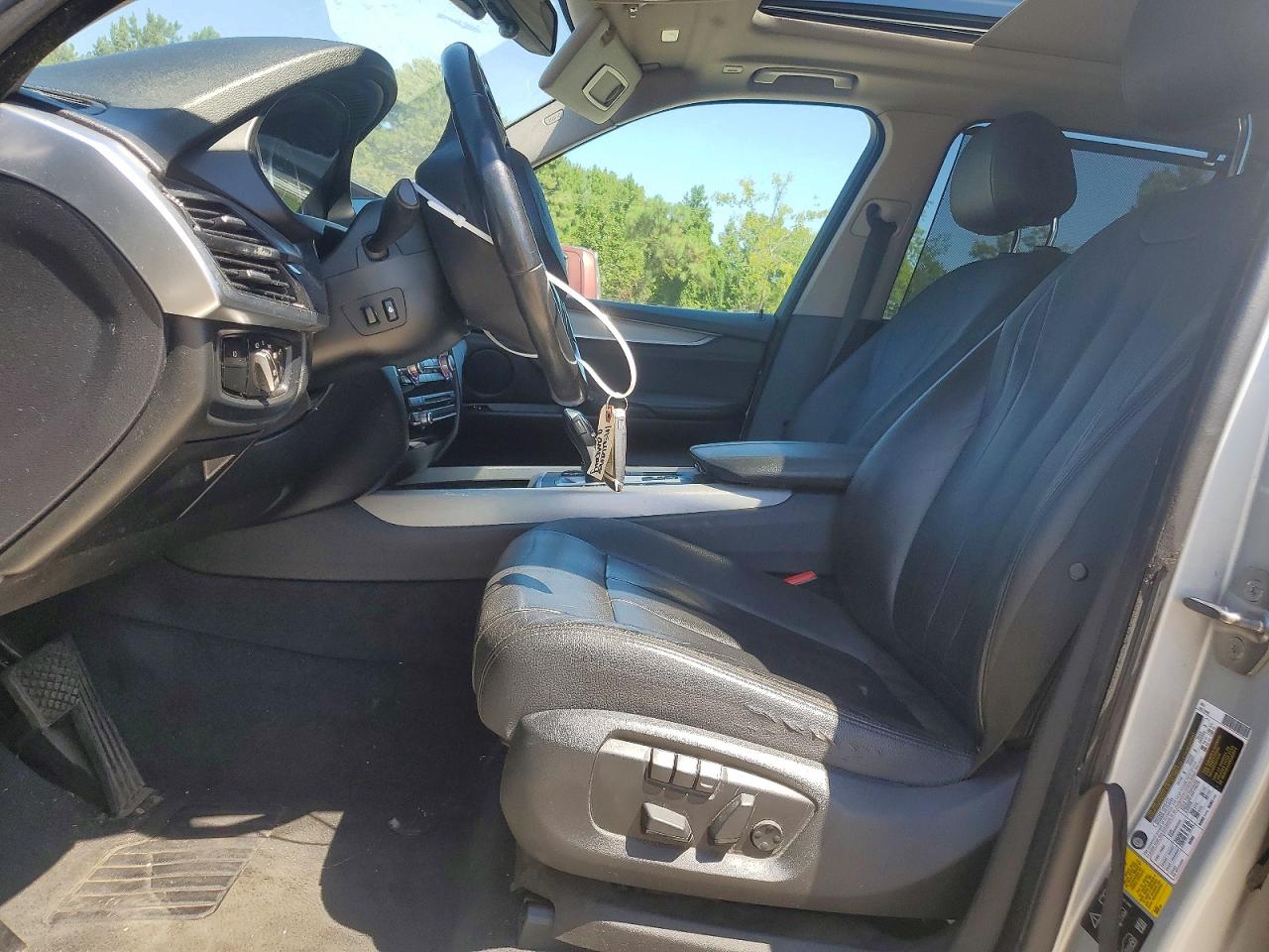 2015 Bmw X5 Xdrive35i Silver vin: 5UXKR0C54F0P14193