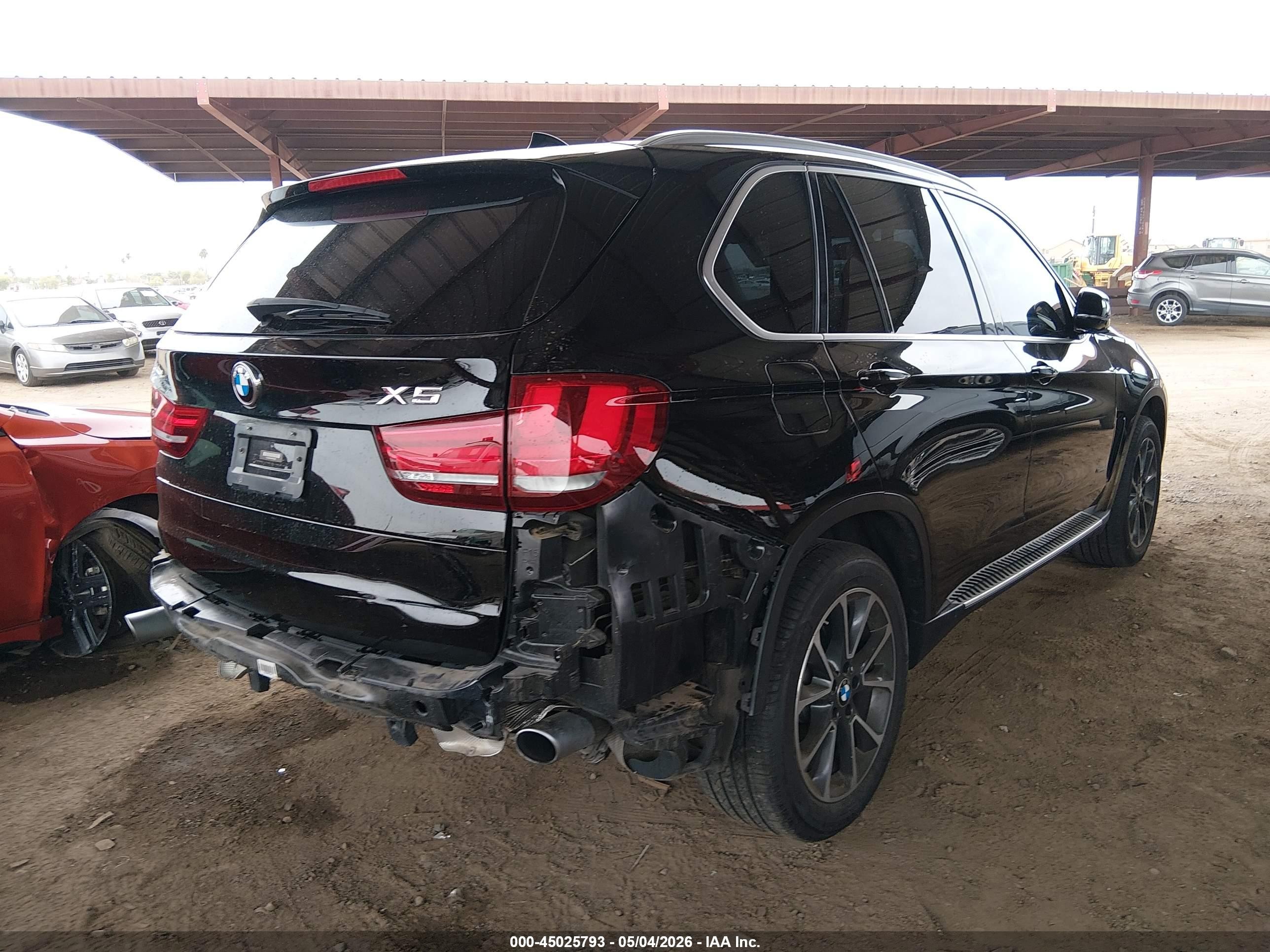 2016 Bmw X5 Xdrive35i Black vin: 5UXKR0C54G0P31688
