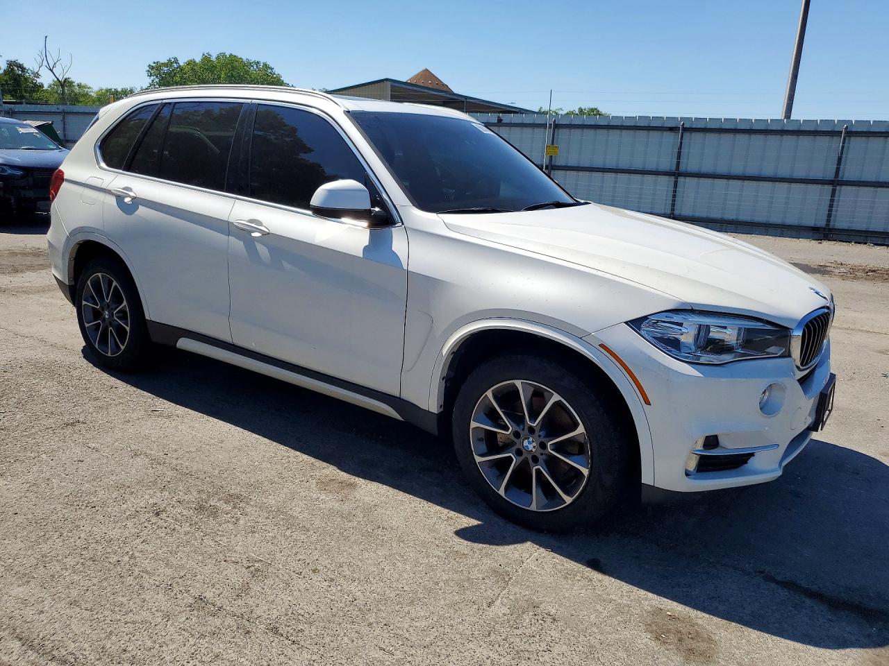 2018 Bmw X5 Xdrive35i White vin: 5UXKR0C54JL072923