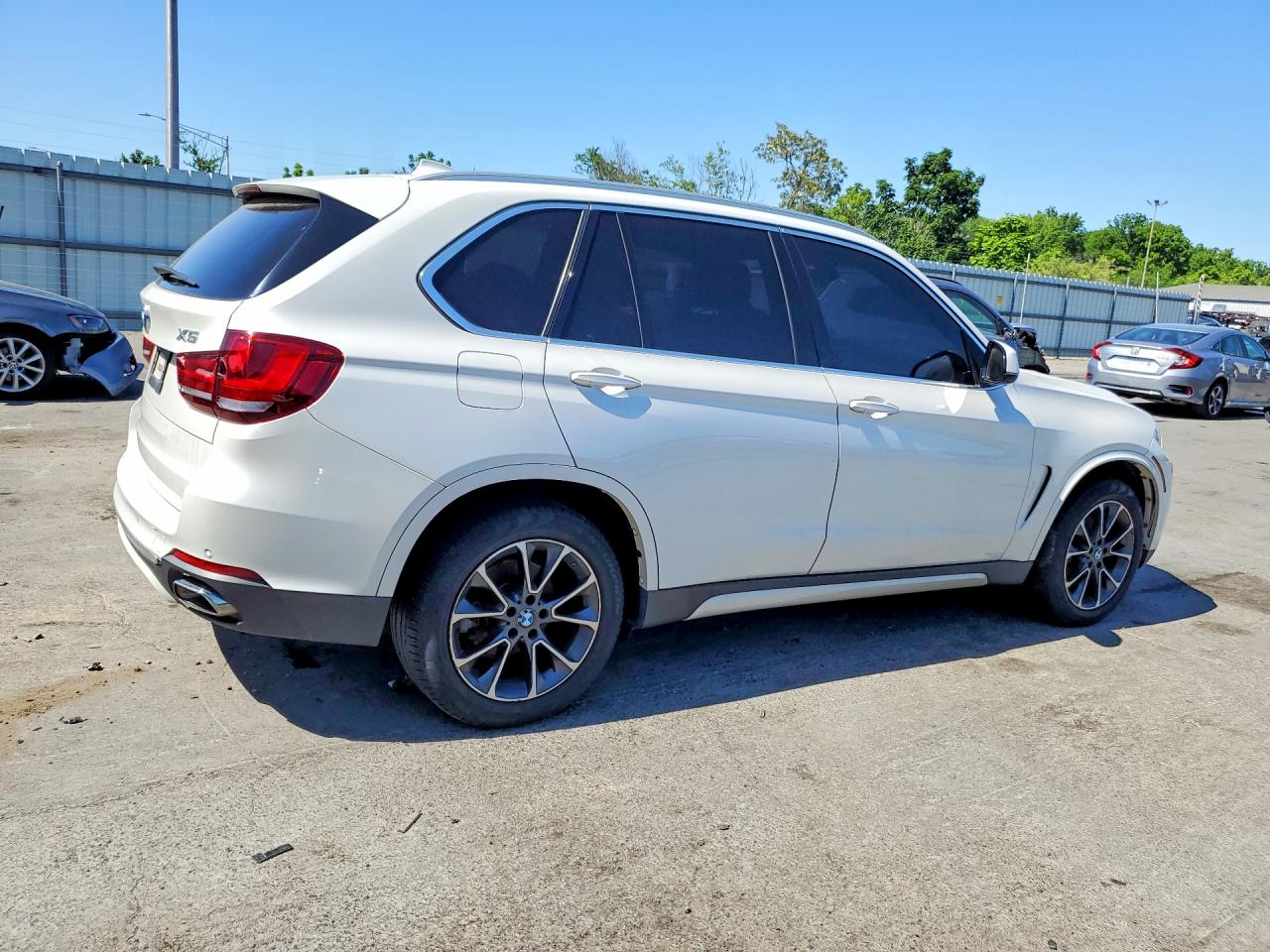 2018 Bmw X5 Xdrive35i White vin: 5UXKR0C54JL072923
