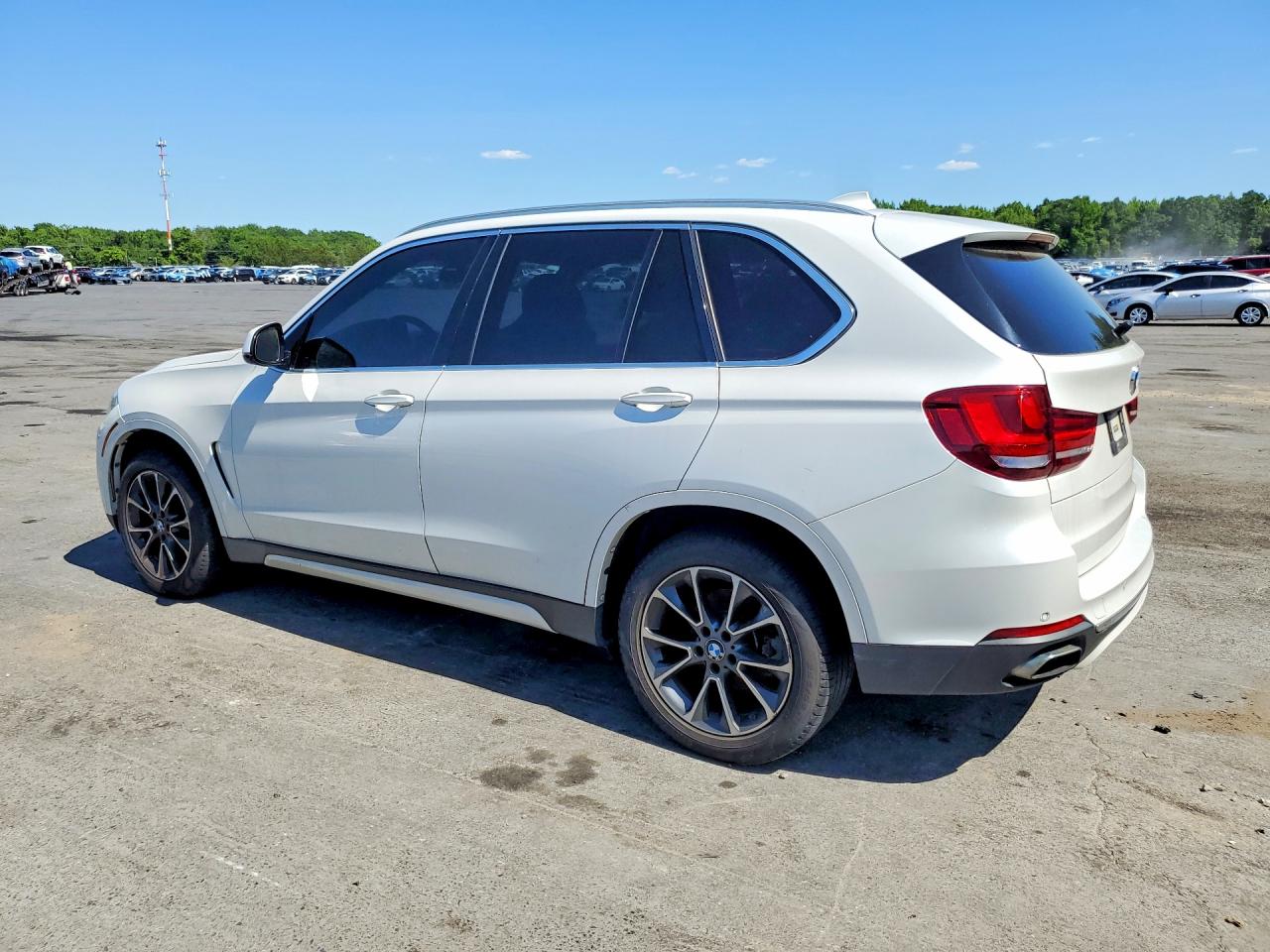 2018 Bmw X5 Xdrive35i White vin: 5UXKR0C54JL072923