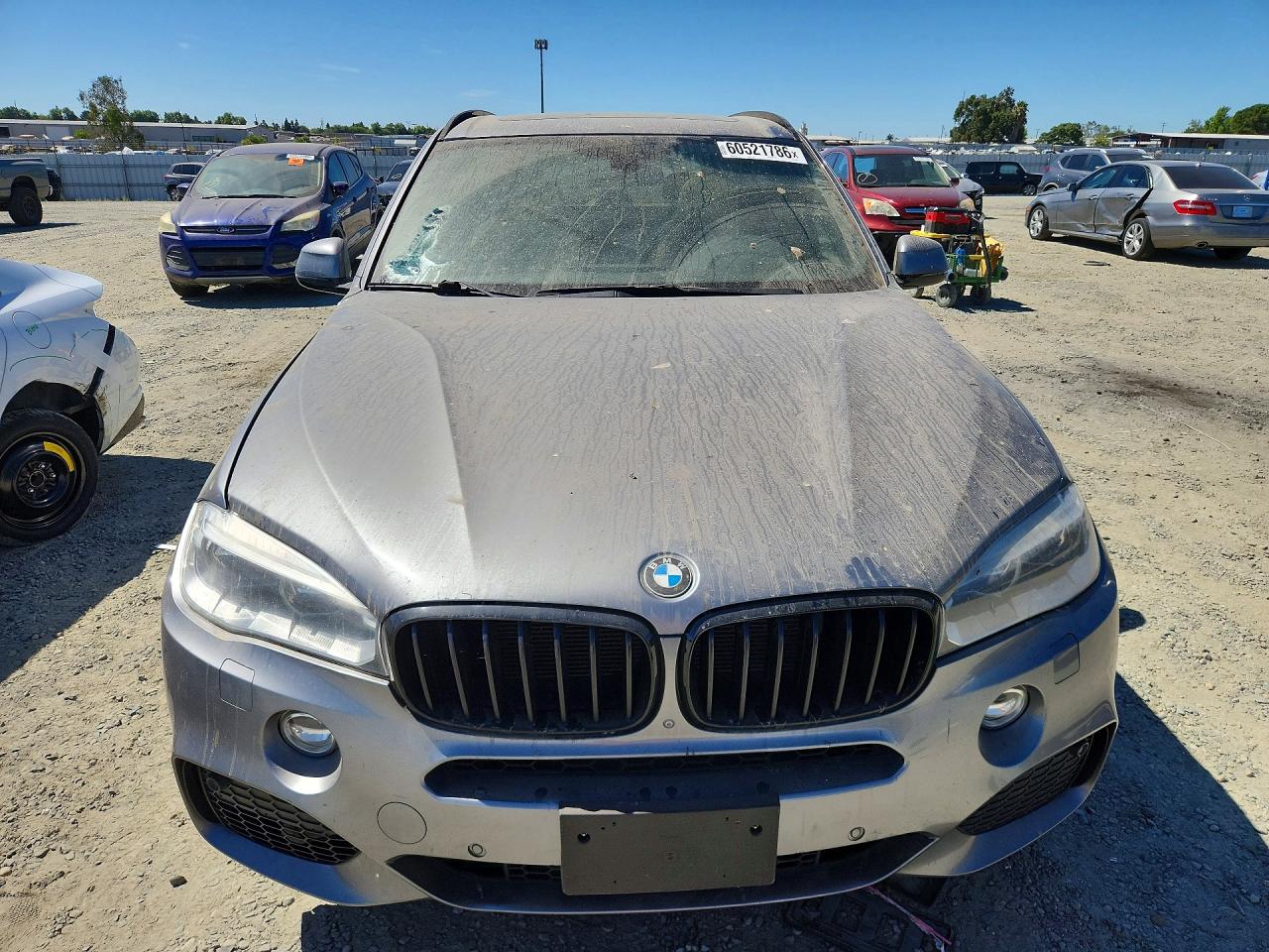 2014 Bmw X5 Xdrive35i Gray vin: 5UXKR0C55E0H20344