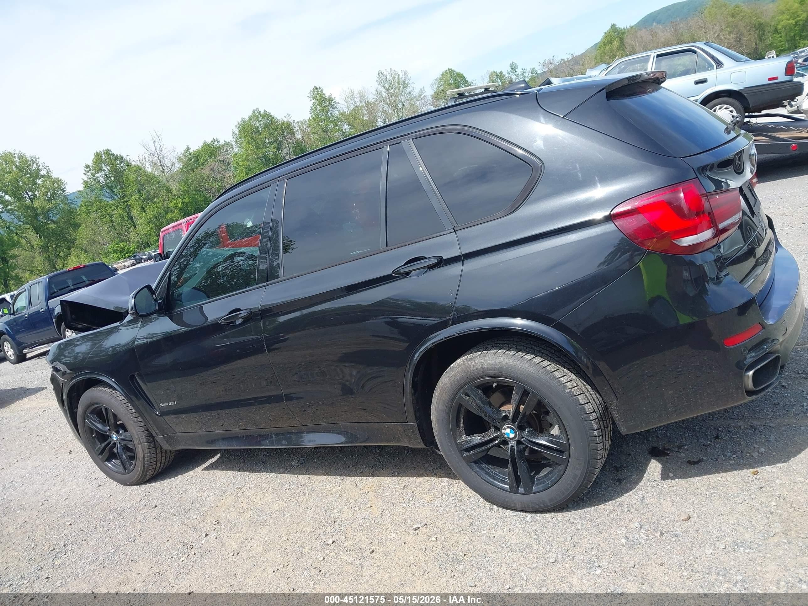 2014 Bmw X5 Xdrive35i Black vin: 5UXKR0C55E0K51978