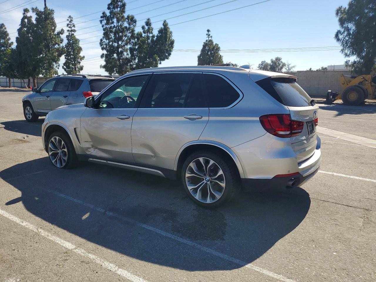 2015 Bmw X5 Silver vin: 5UXKR0C55F0K65073