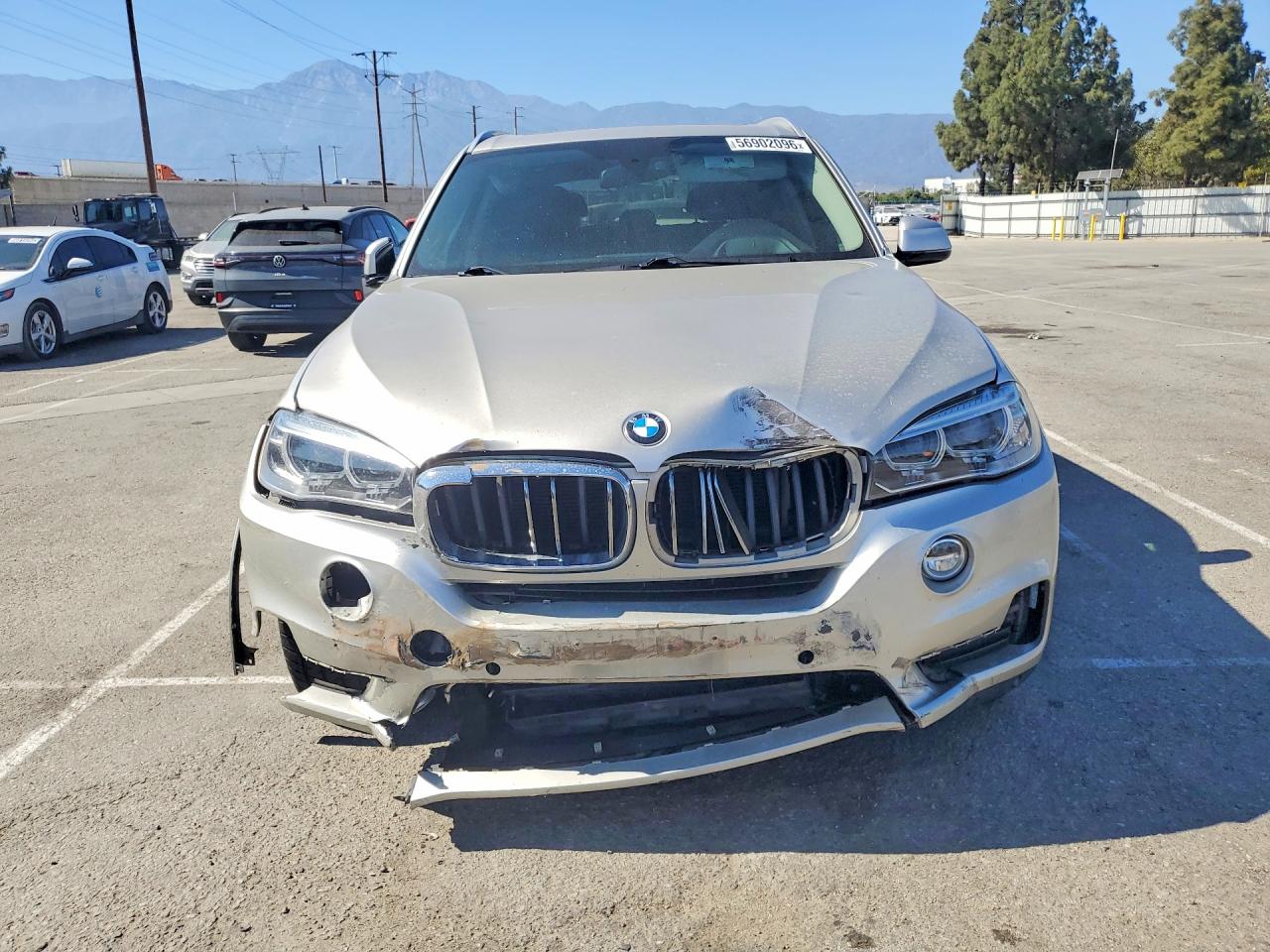 2015 Bmw X5 Silver vin: 5UXKR0C55F0K65073