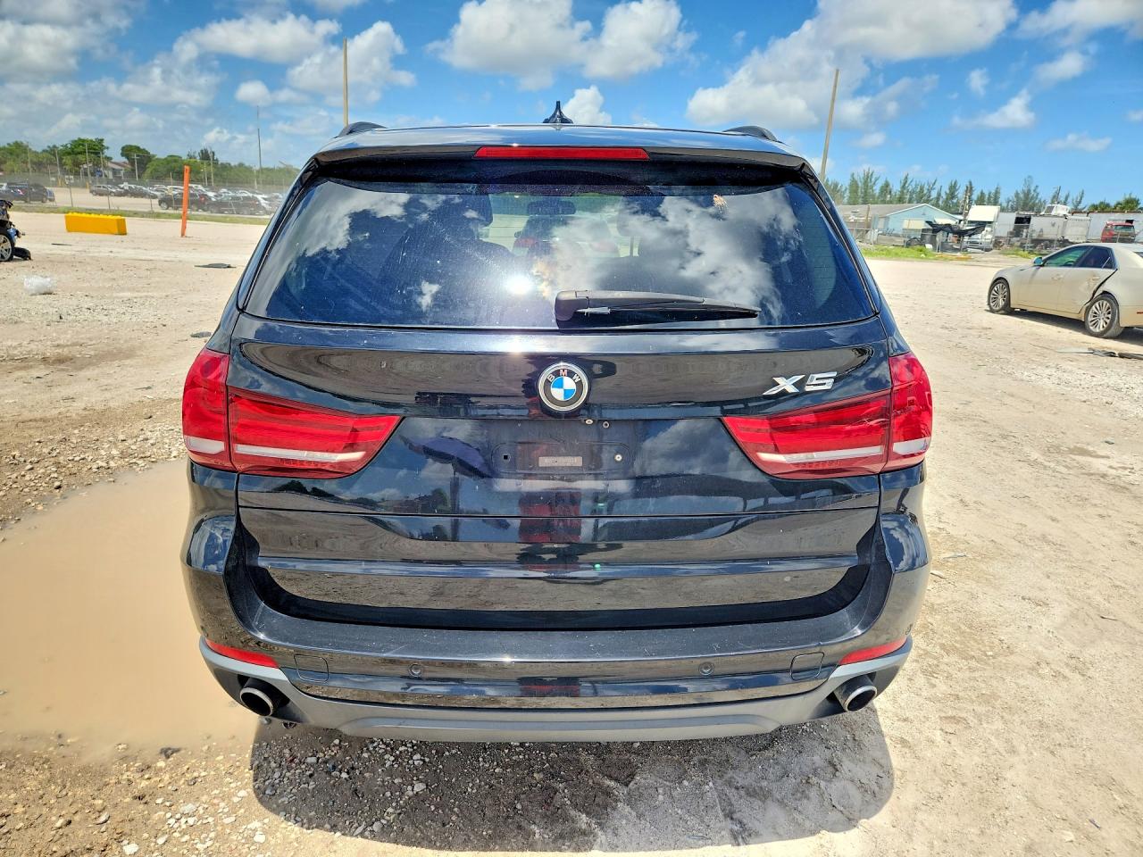 2015 Bmw X5 Xdrive35i Black vin: 5UXKR0C55F0K70192