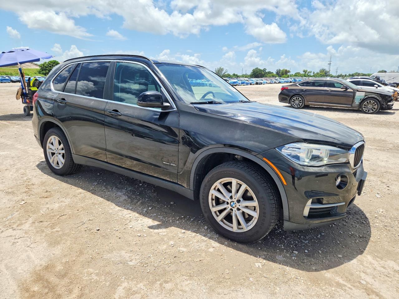 2015 Bmw X5 Xdrive35i Black vin: 5UXKR0C55F0K70192
