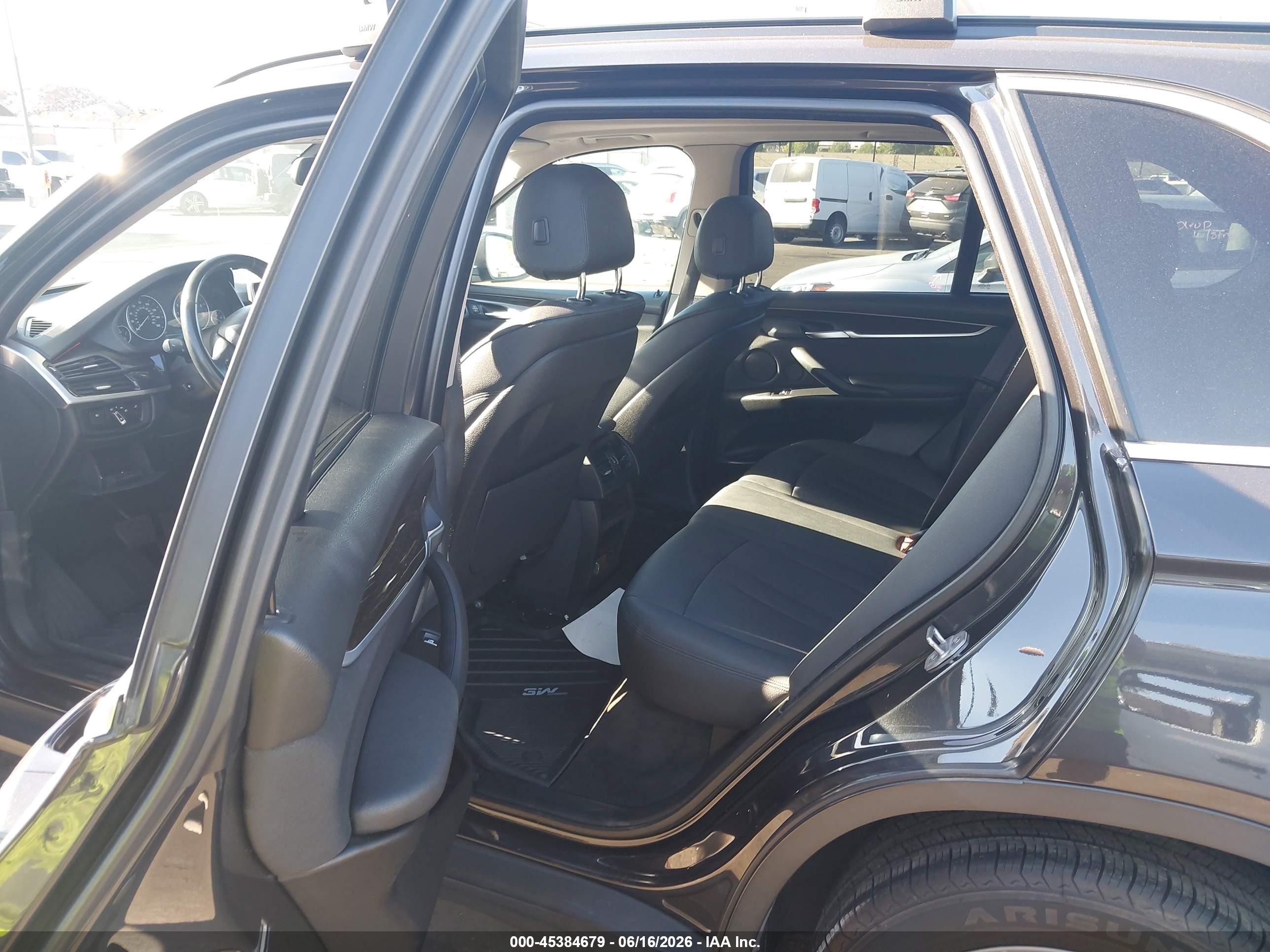2015 Bmw X5 Xdrive35i Black vin: 5UXKR0C55F0P02487