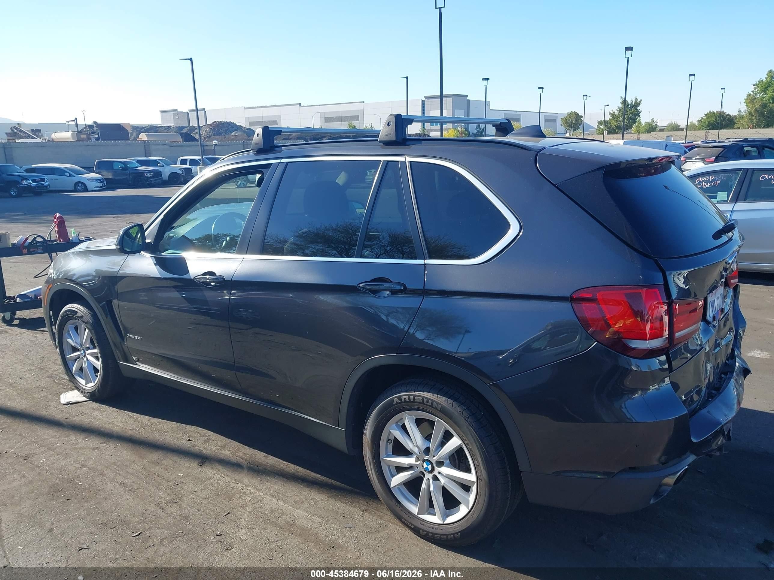 2015 Bmw X5 Xdrive35i Black vin: 5UXKR0C55F0P02487
