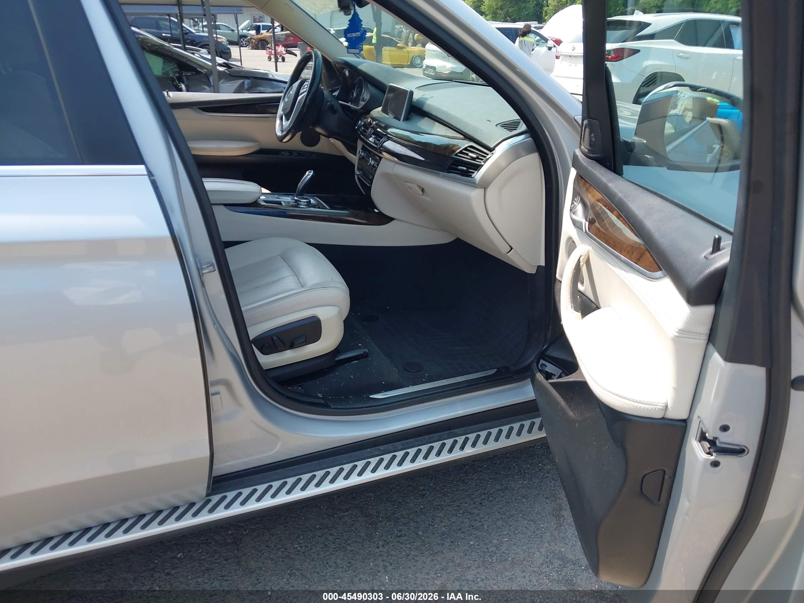 2015 Bmw X5 Xdrive35i Silver vin: 5UXKR0C55F0P04627