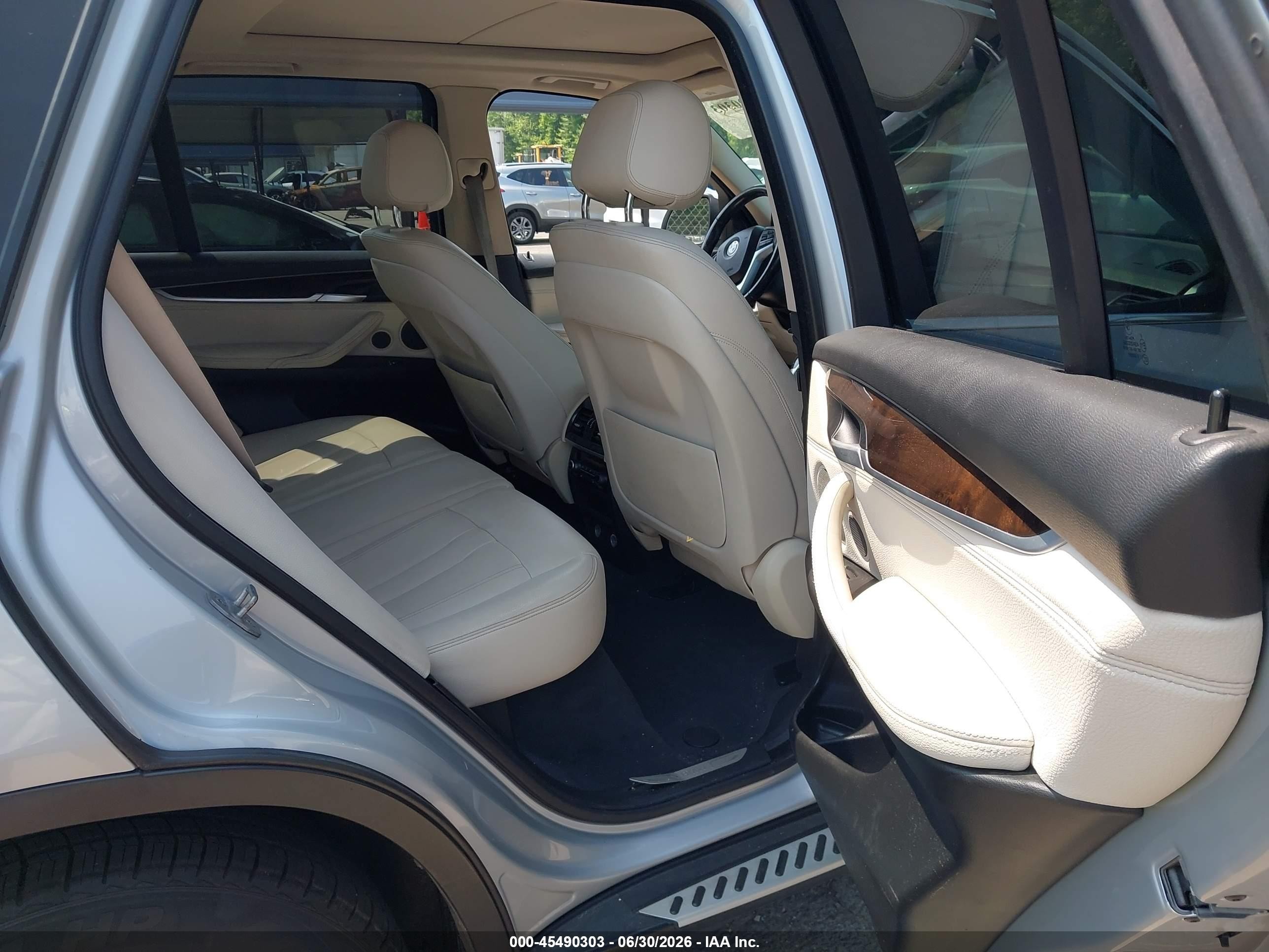 2015 Bmw X5 Xdrive35i Silver vin: 5UXKR0C55F0P04627