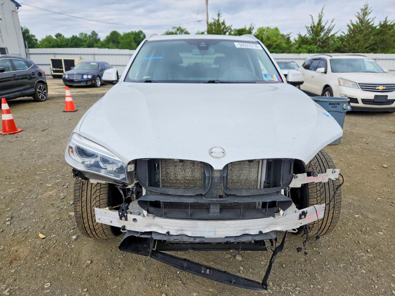 2015 Bmw X5 Xdrive35i Белый vin: 5UXKR0C55F0P07317