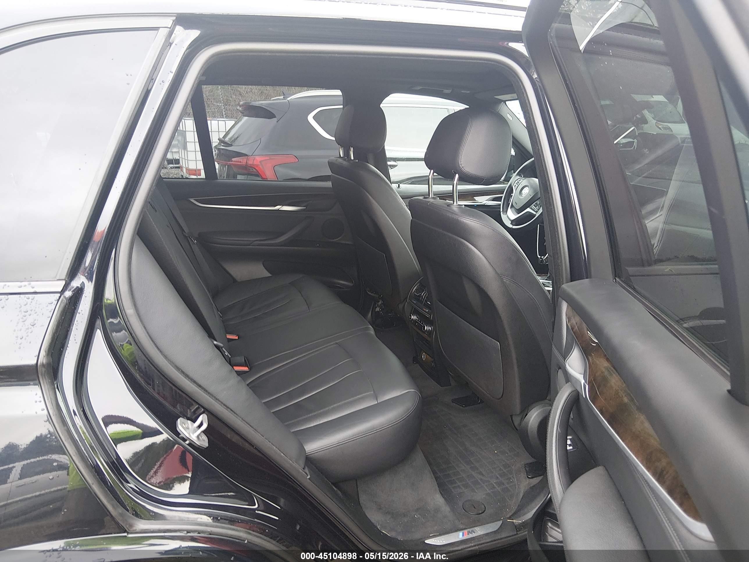 2015 Bmw X5 Xdrive35i Black vin: 5UXKR0C55F0P07690