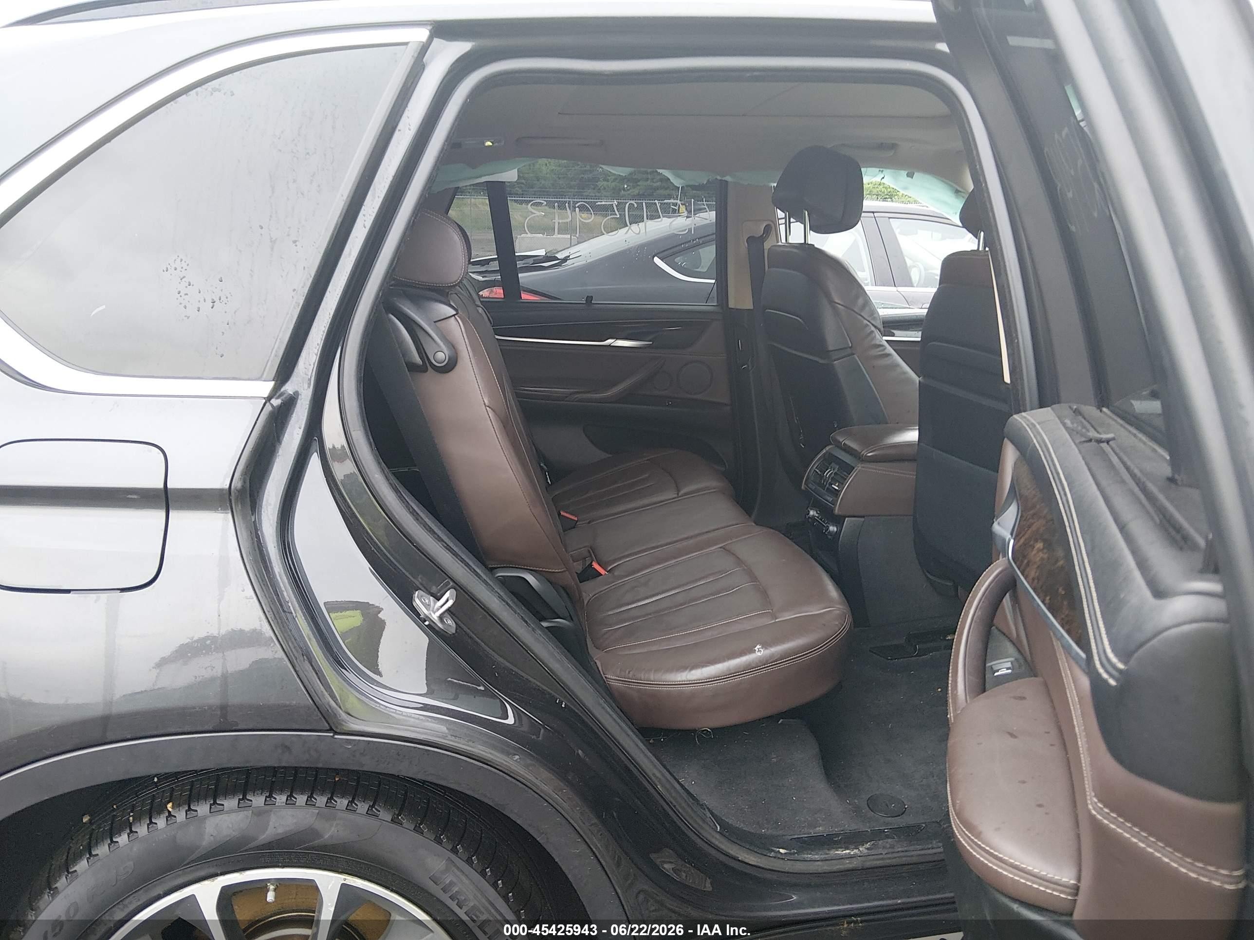 2015 Bmw X5 Xdrive35i Black vin: 5UXKR0C55F0P17734