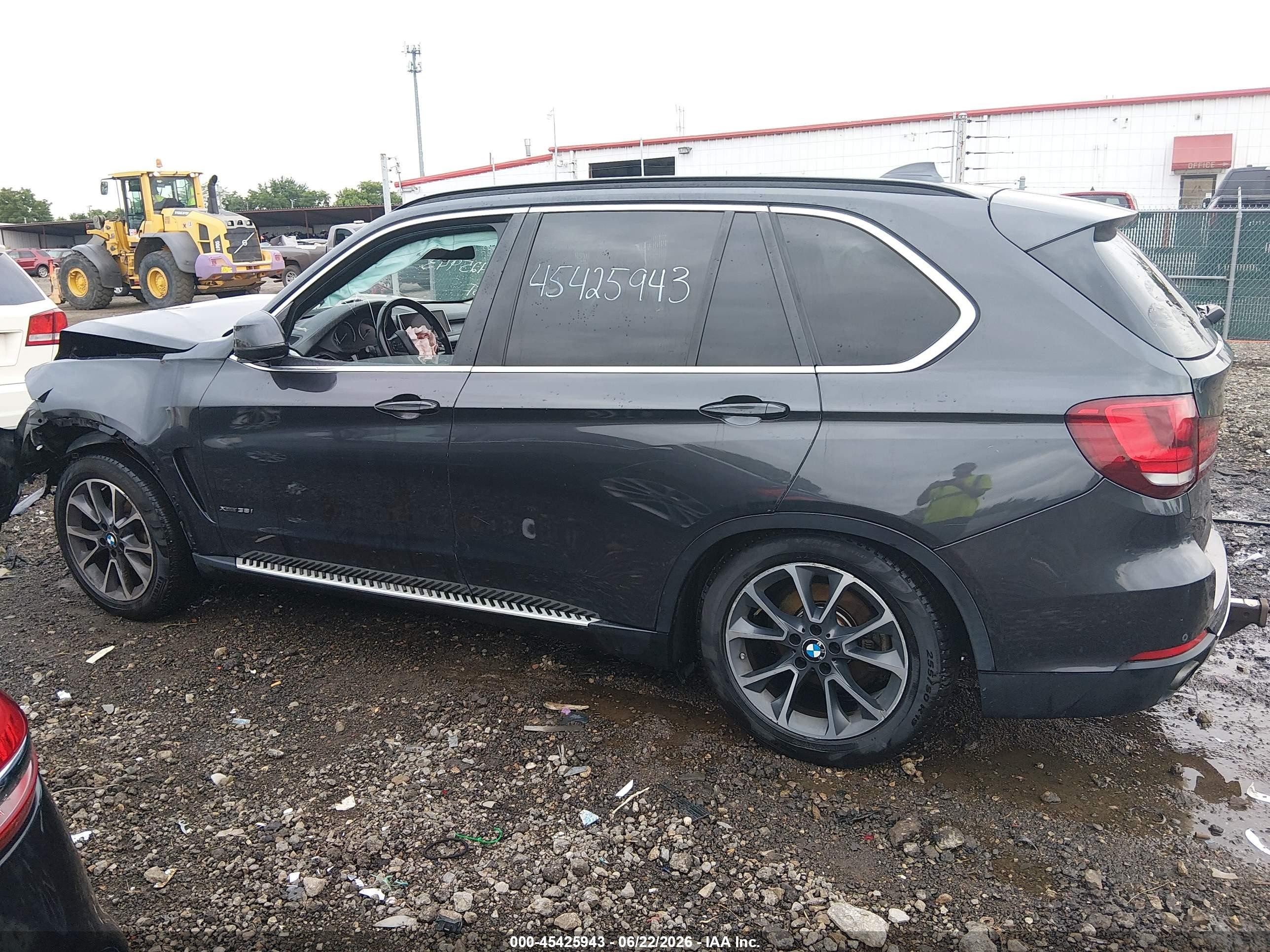 2015 Bmw X5 Xdrive35i Black vin: 5UXKR0C55F0P17734