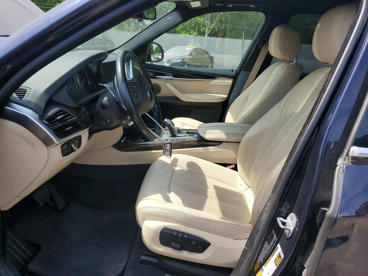 2018 Bmw X5 Xdrive35i Синий vin: 5UXKR0C55J0X90837