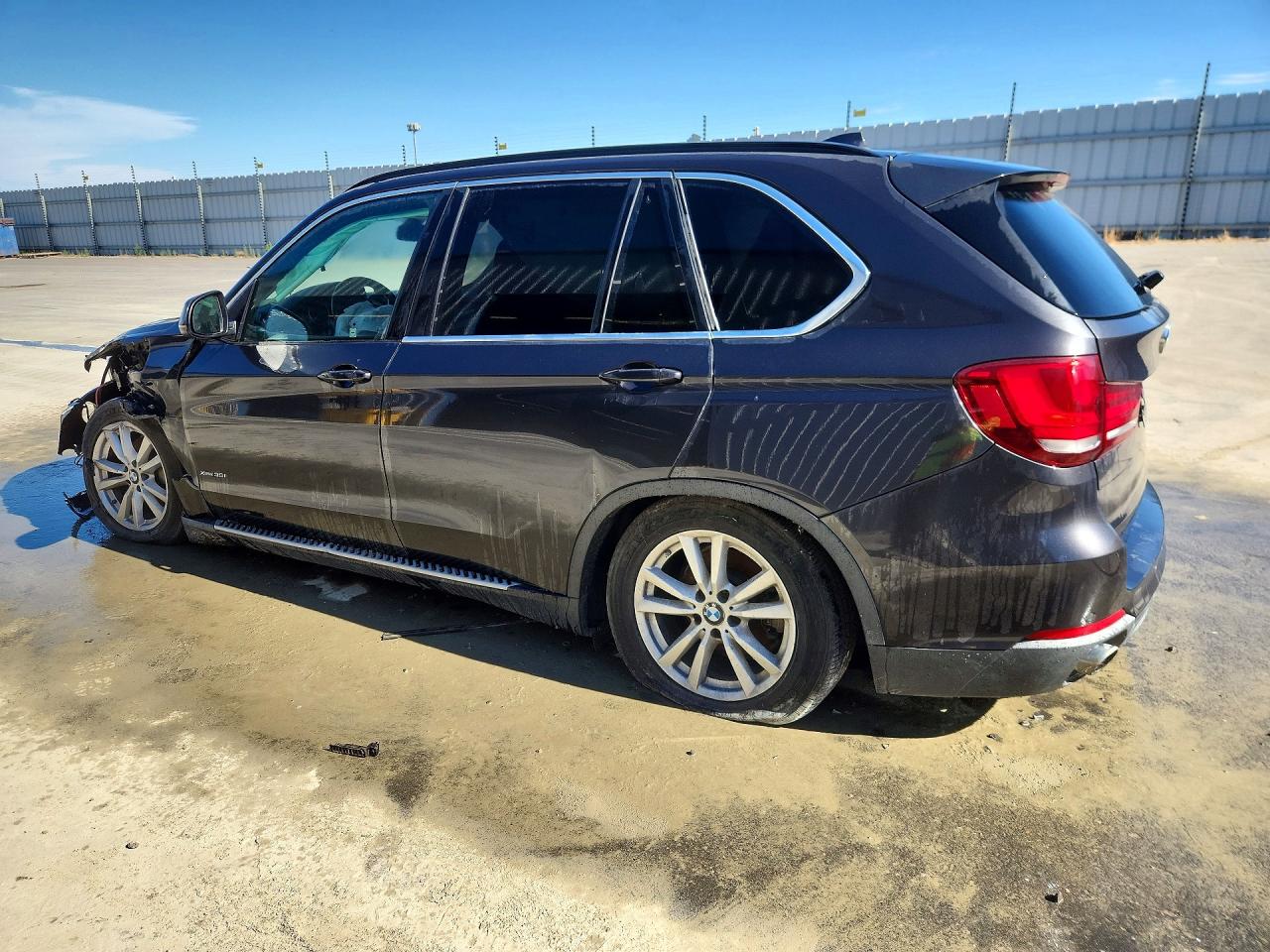 2015 Bmw X5 Xdrive35i Gray vin: 5UXKR0C56F0K52705