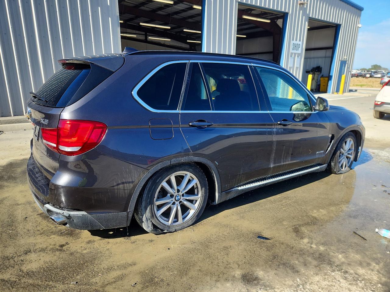 2015 Bmw X5 Xdrive35i Gray vin: 5UXKR0C56F0K52705