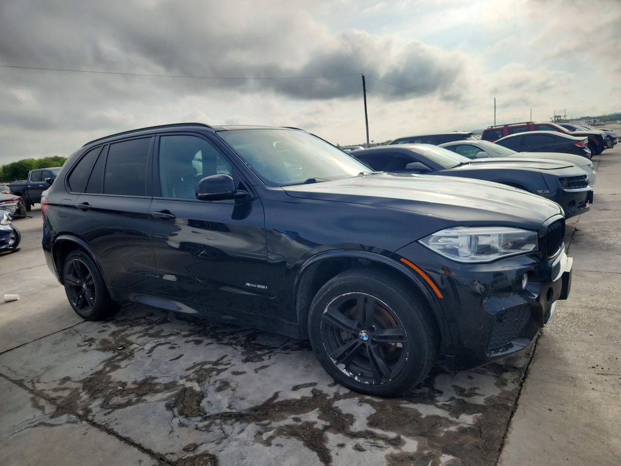 2015 Bmw X5 Xdrive35i Black vin: 5UXKR0C56F0K56981