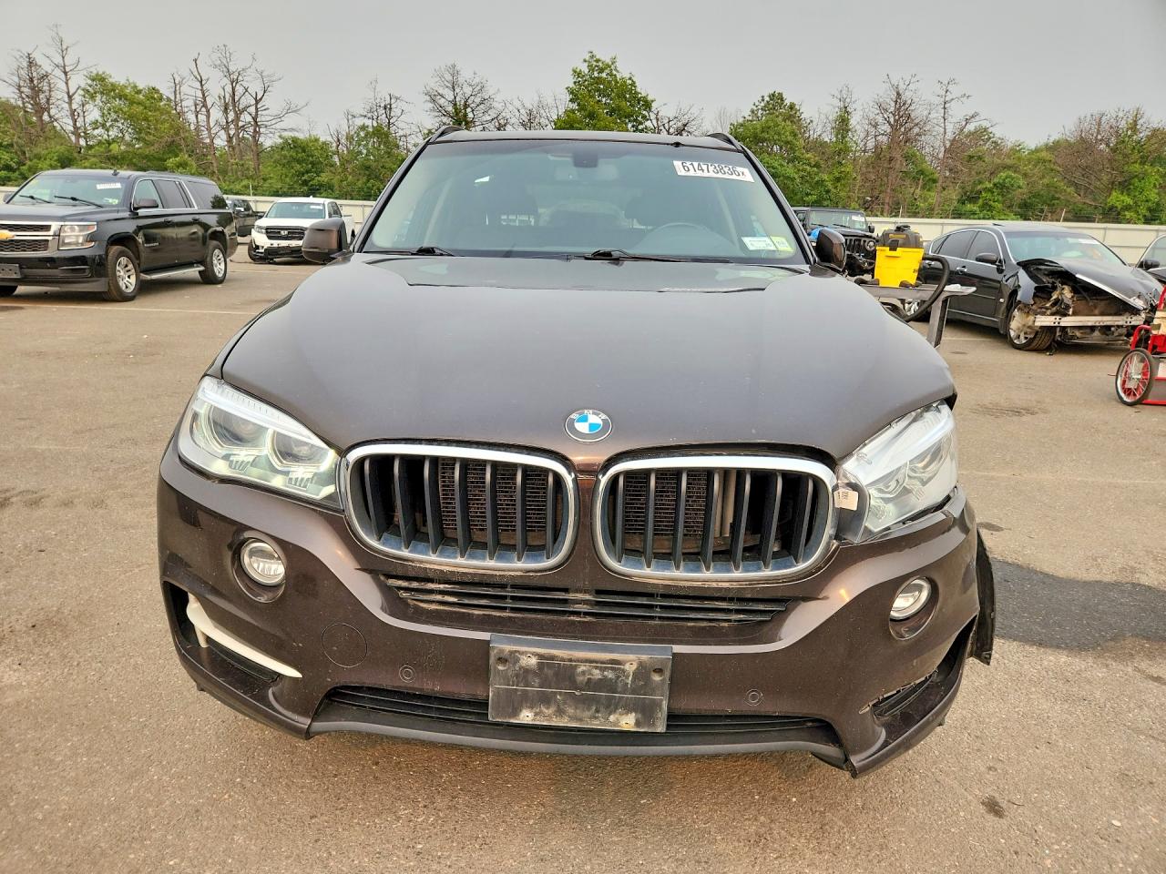 2015 Bmw X5 Xdrive35i Brown vin: 5UXKR0C56F0K58102