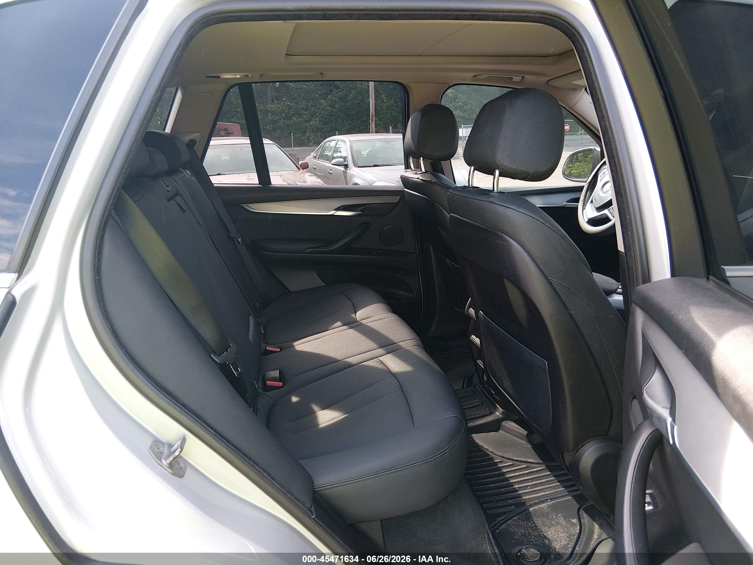 2015 Bmw X5 Xdrive35i Silver vin: 5UXKR0C56F0K63803
