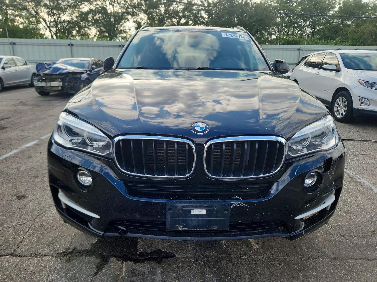 2015 Bmw X5 Xdrive35i Black vin: 5UXKR0C56F0K66989