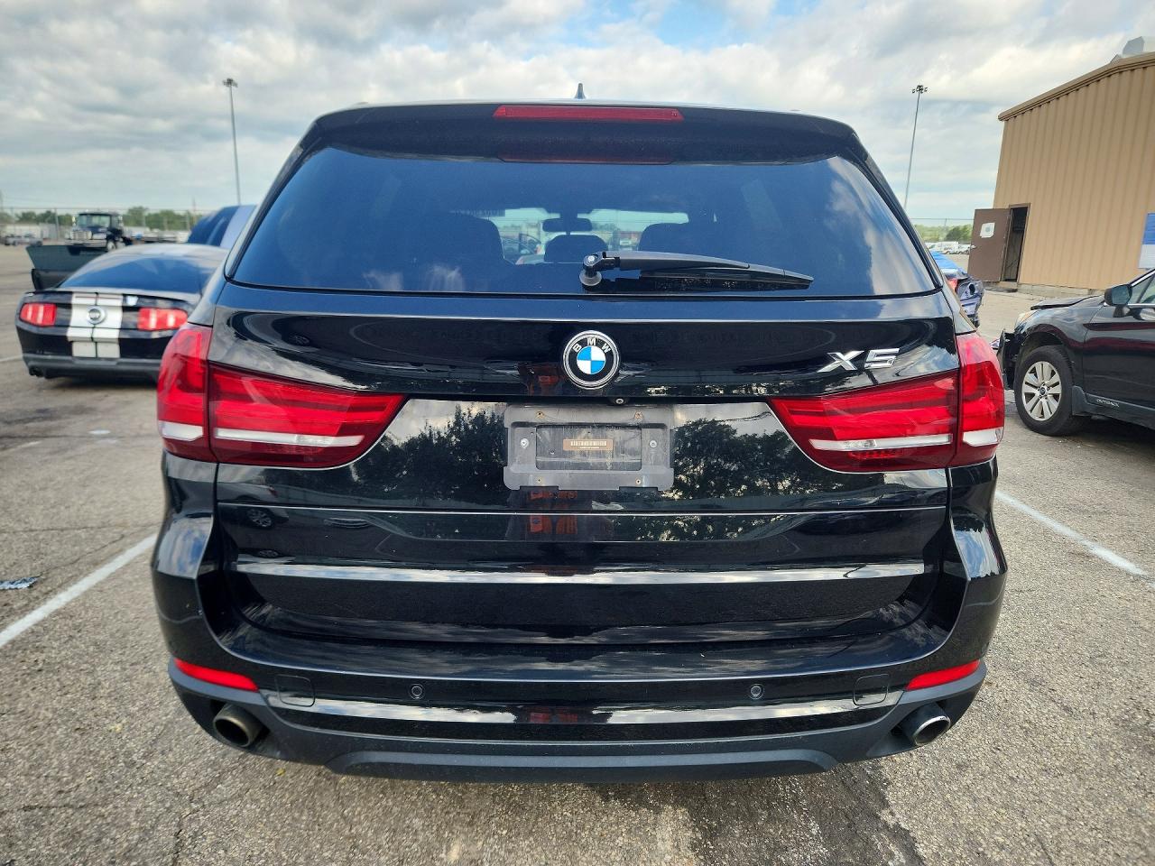 2015 Bmw X5 Xdrive35i Black vin: 5UXKR0C56F0K66989