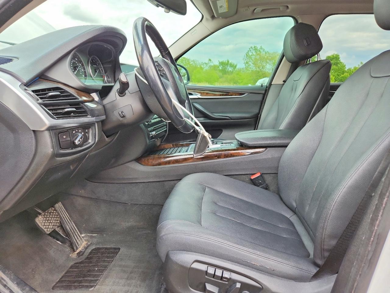 2015 Bmw X5 Xdrive35i White vin: 5UXKR0C56F0K67785