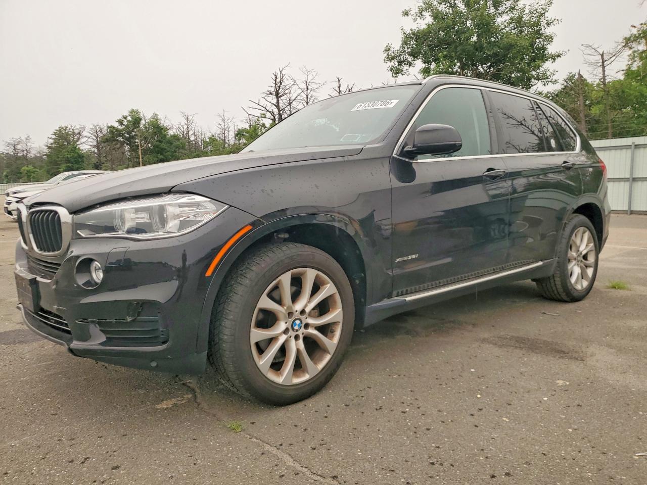 2015 Bmw X5 Xdrive35i Black vin: 5UXKR0C56F0K71111
