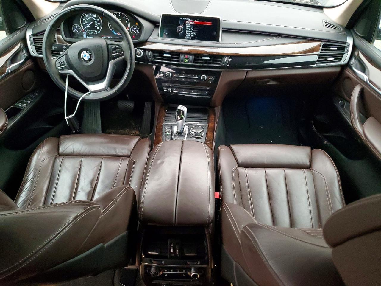2015 Bmw X5 Xdrive35i Black vin: 5UXKR0C56F0K71111