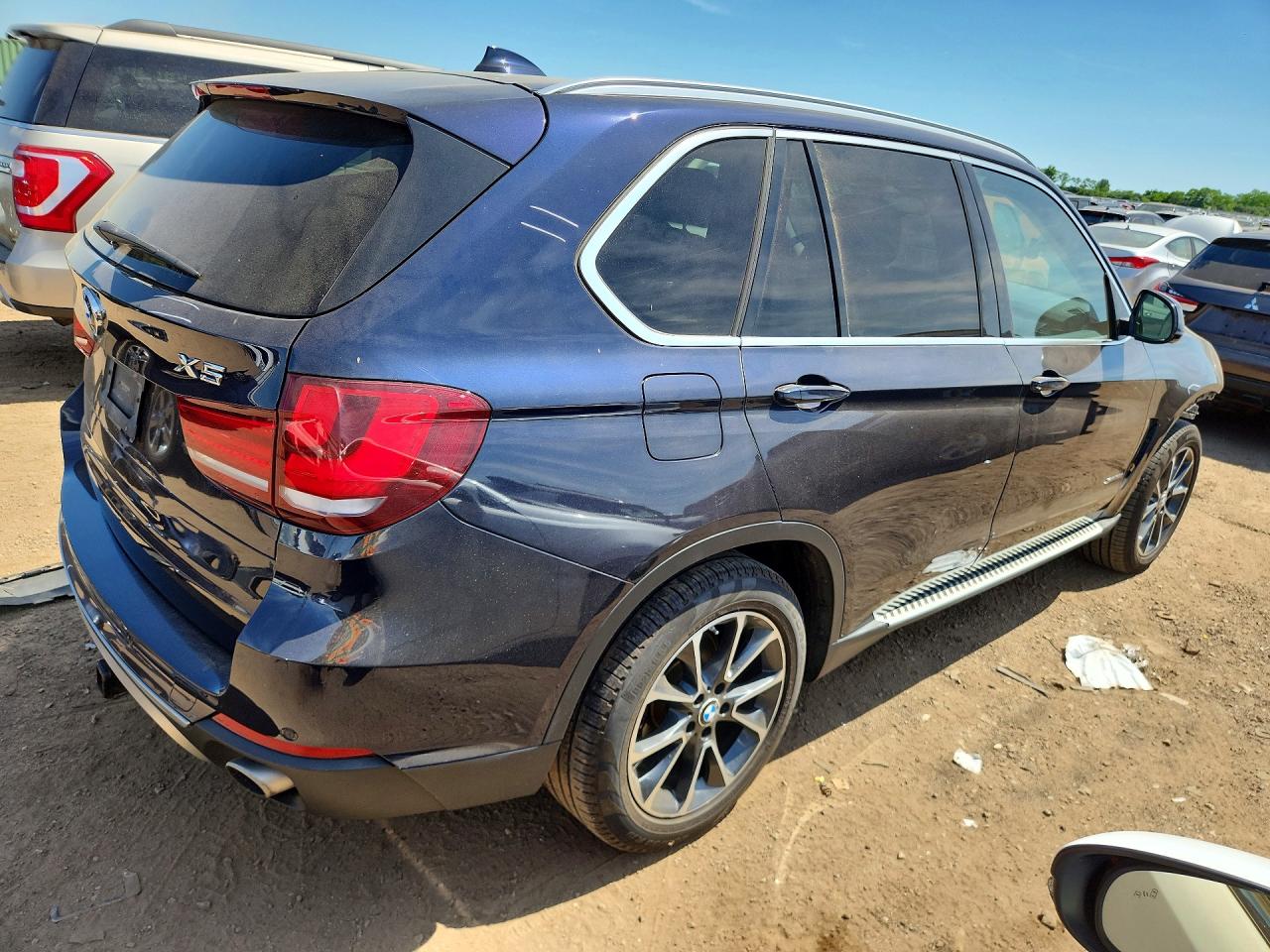 2015 Bmw X5 Xdrive35i Black vin: 5UXKR0C56F0P05317