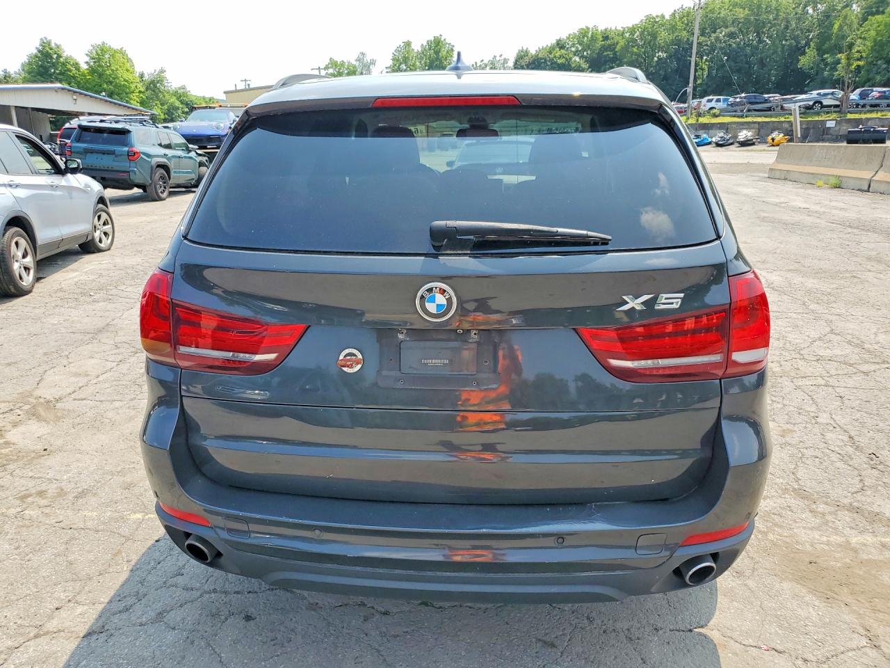 2015 Bmw X5 Xdrive35i Black vin: 5UXKR0C56F0P09786