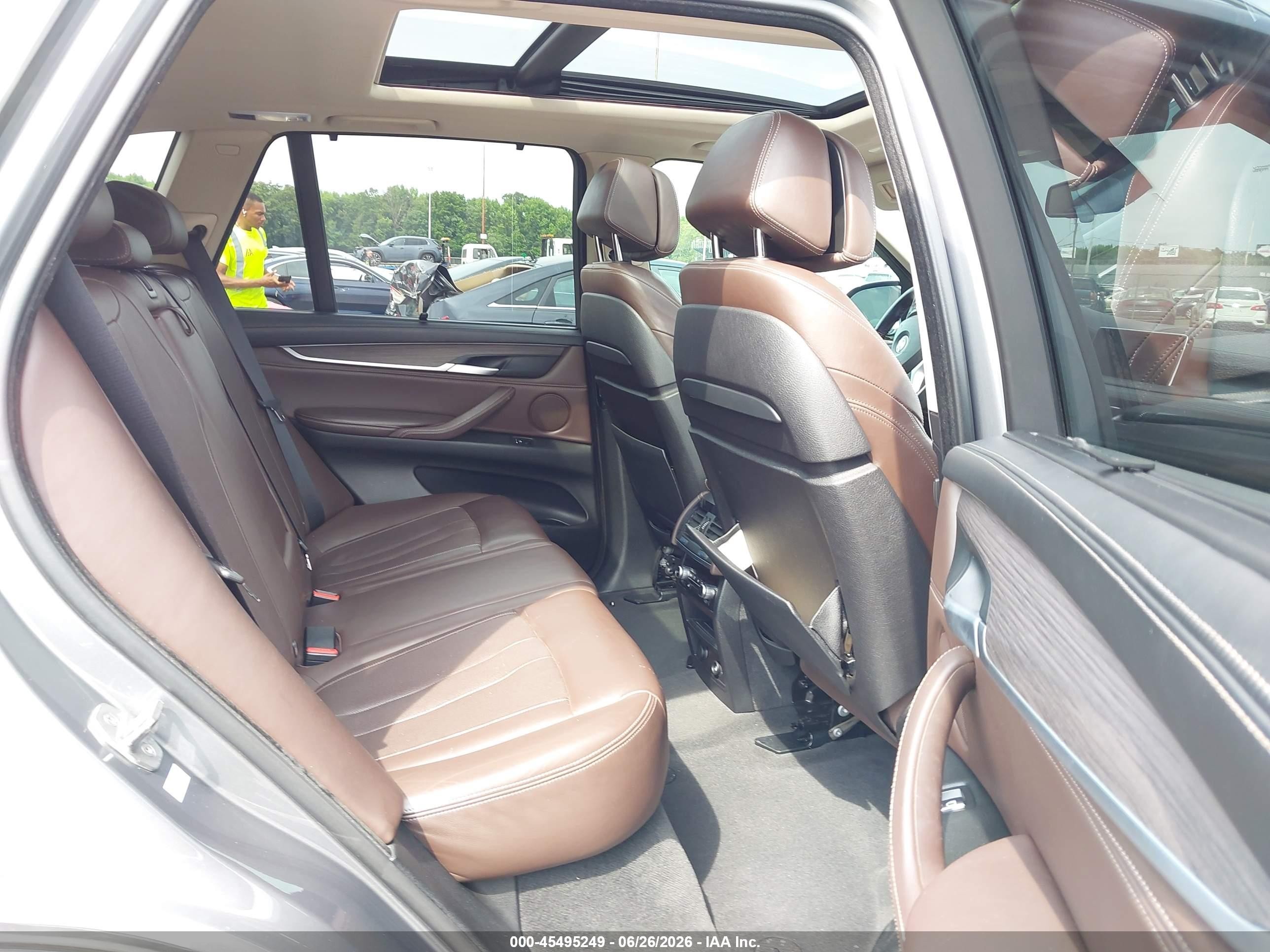 2015 Bmw X5 Xdrive35i Gray vin: 5UXKR0C56F0P10243